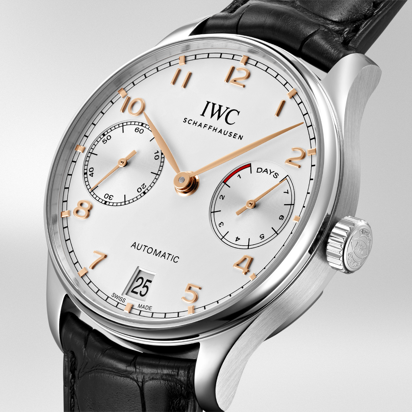 IWC Portugieser Automatic 42.3mm, Silver Dial, Arabic Numerals_2