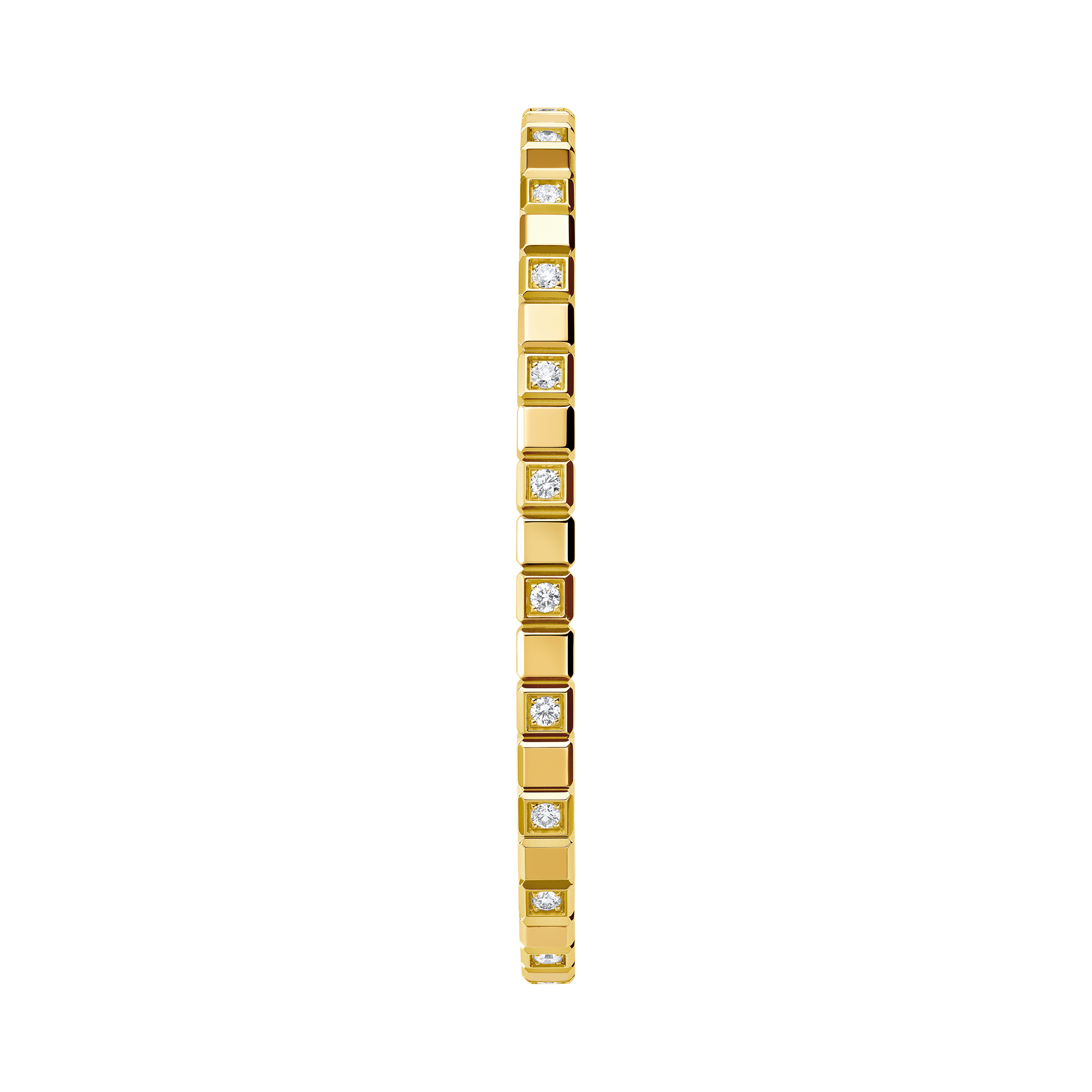 Chopard Ice Cube Half-set Large Diamond Bangle Brilliant Cut, Four Claw Set_4