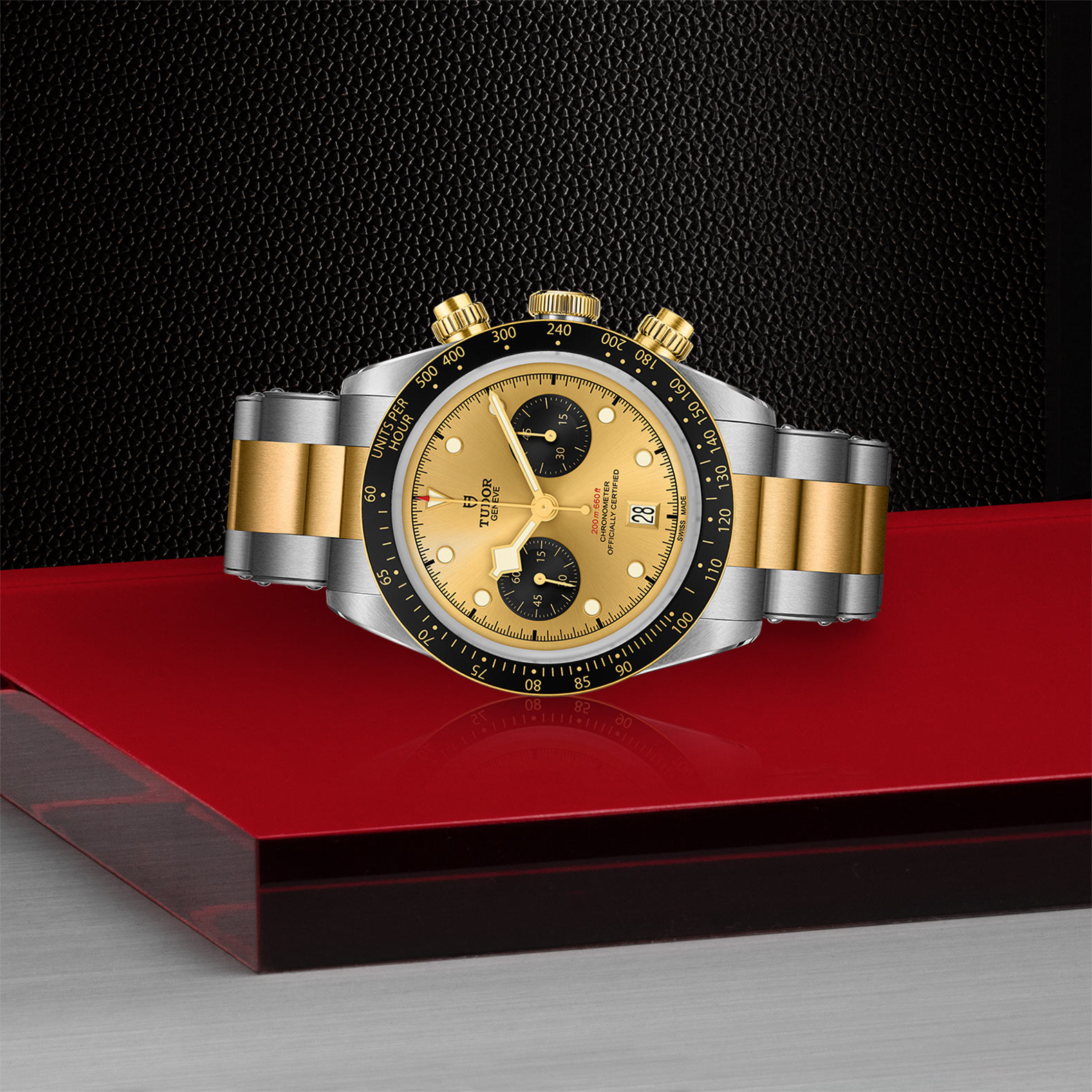 Tudor Black Bay Chrono S&G 41mm, Champagne Dial, Baton Numerals_2