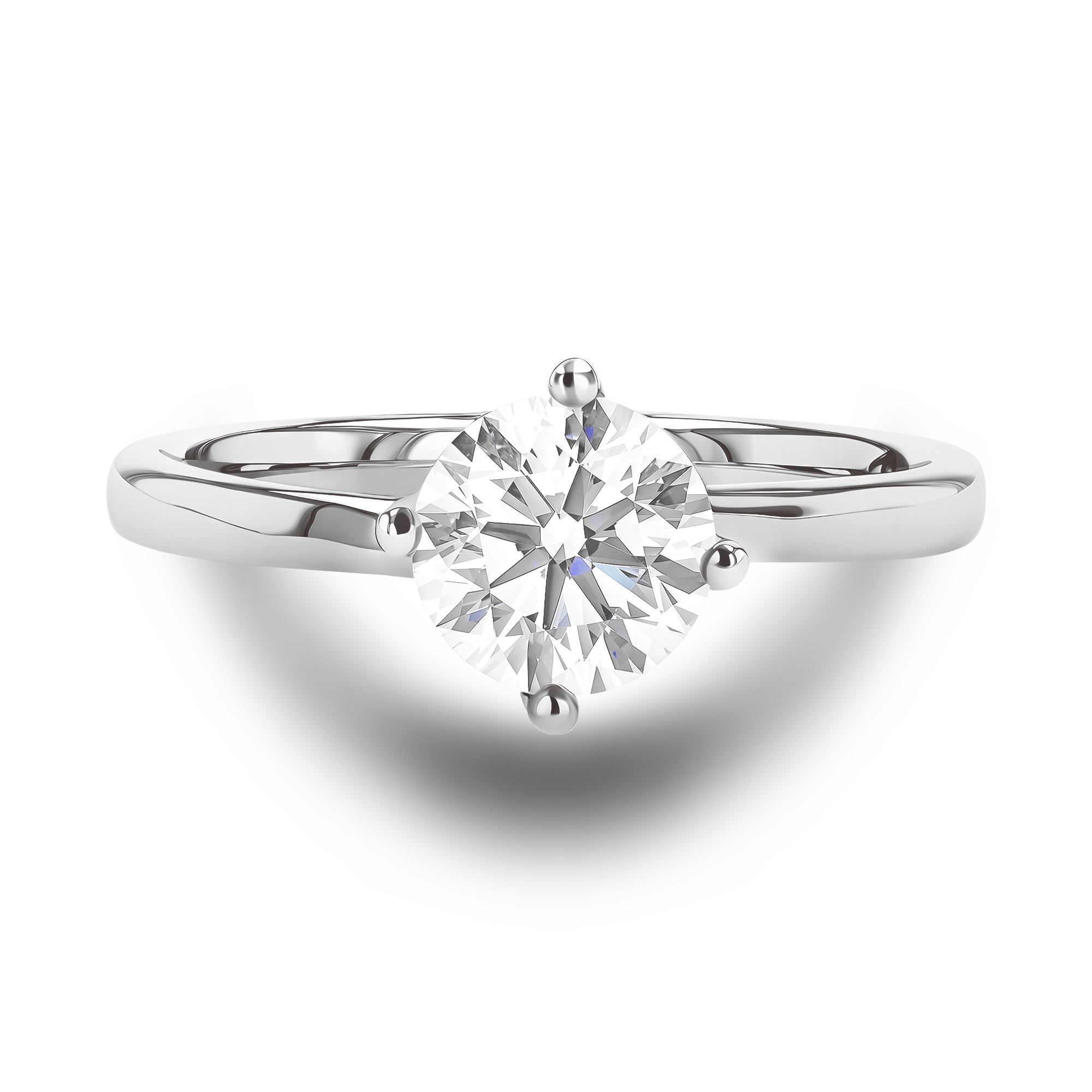 Union 1.00ct Diamond Solitaire Ring Brilliant cut, Claw set_2