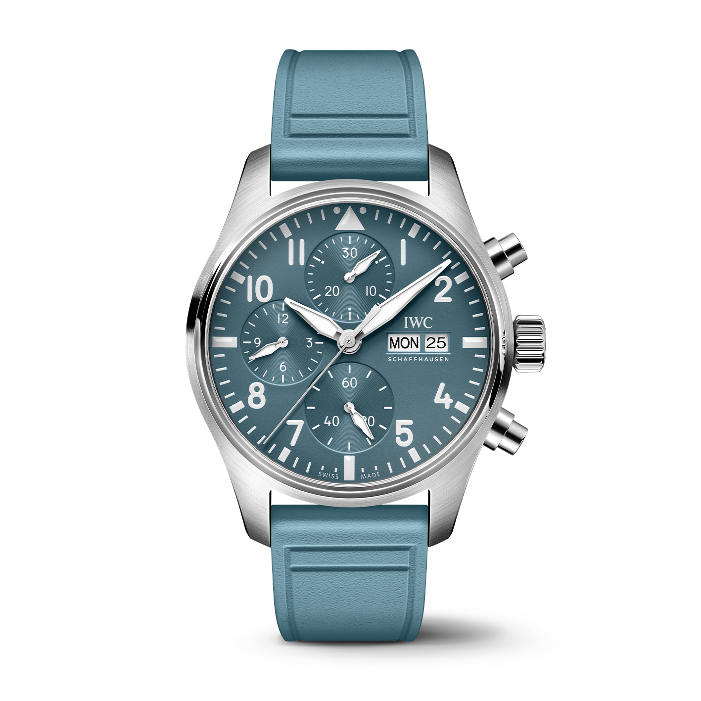 IWC Pilot's Chronograph 41 41mm, Blue Dial, Arabic/Baton Numerals_1