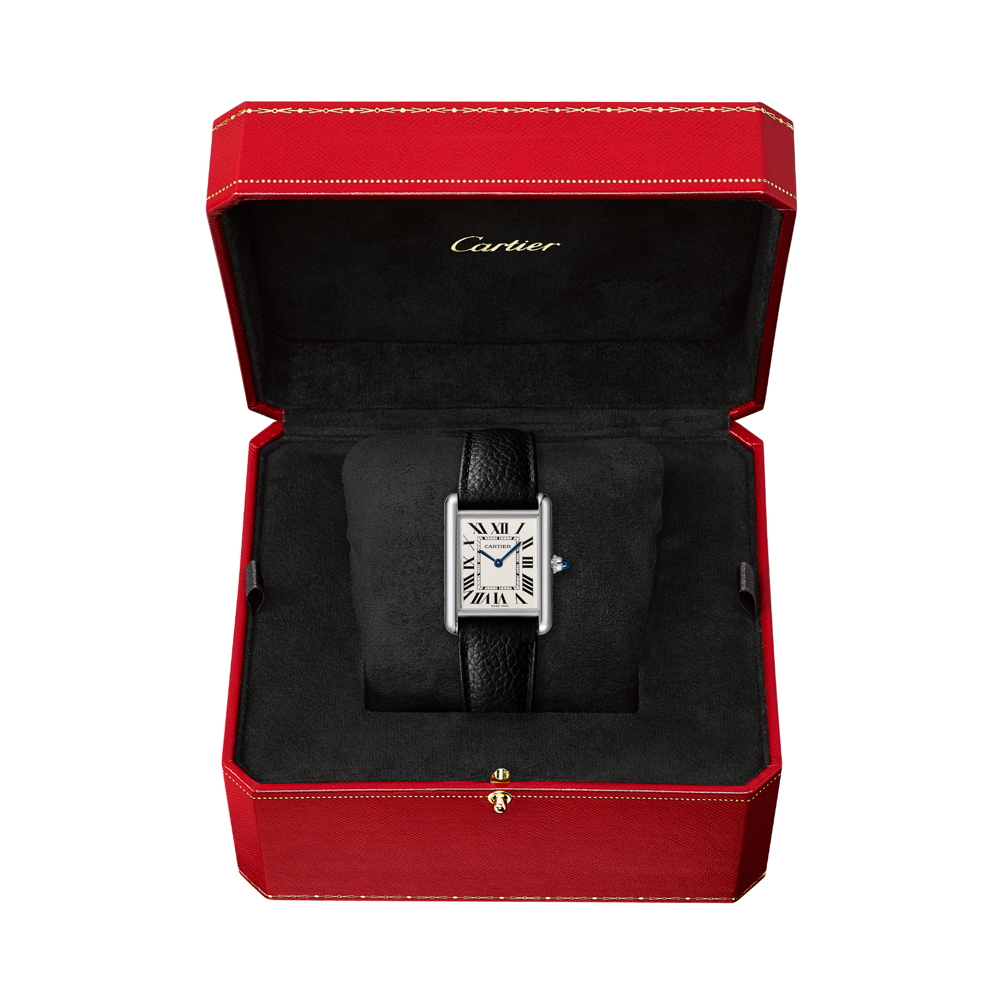 Cartier Tank Must 25.5mm, Silver Dial, Roman Numerals_4