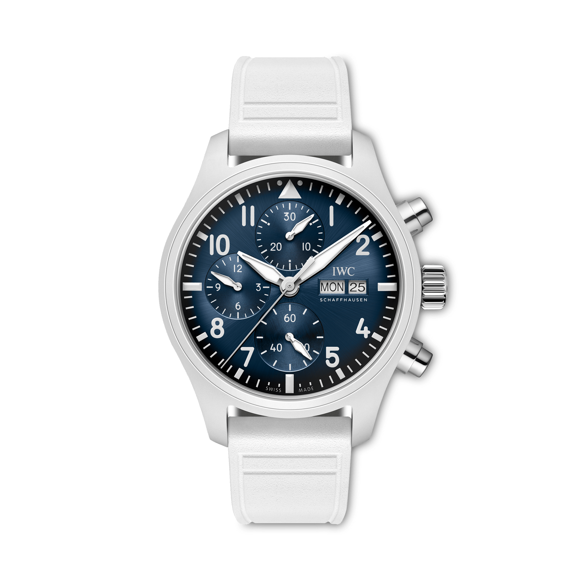 IWC Pilot's Chronograph 41 Le Petit Prince 41.9mm, Blue Dial, Arabic Numerals_1