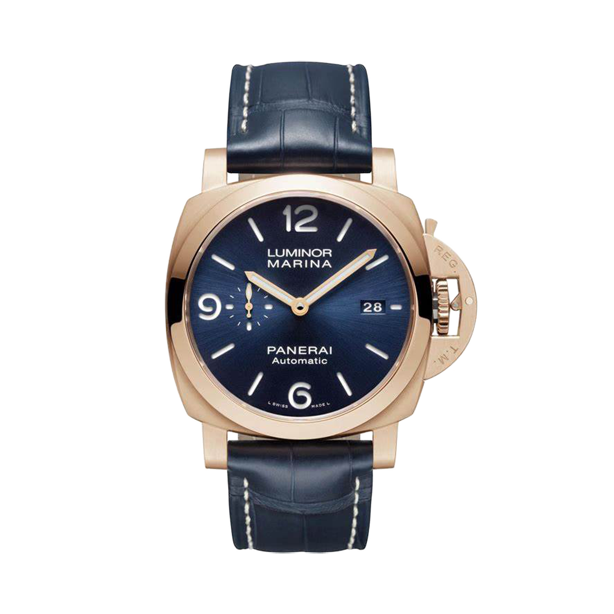 Panerai Luminor Marina Goldtech™ - 44mm 44mm, Blue Dial, Arabic/Baton Numerals_1