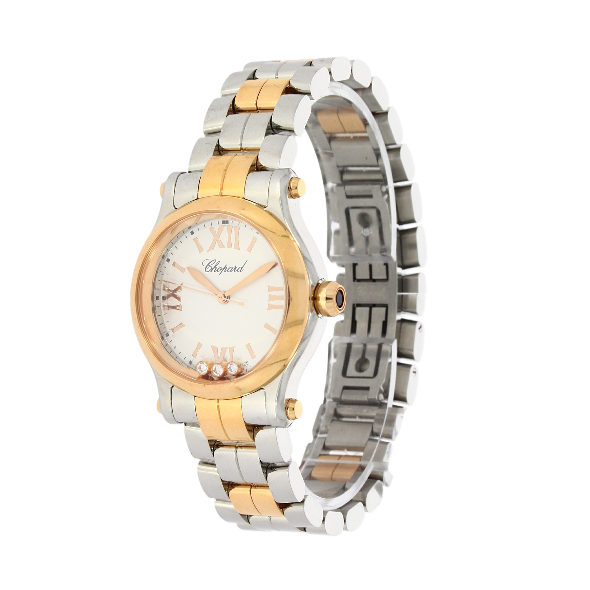 Pre-Owned Chopard Happy Sport 30mm, White Dial, Roman Numerals_2