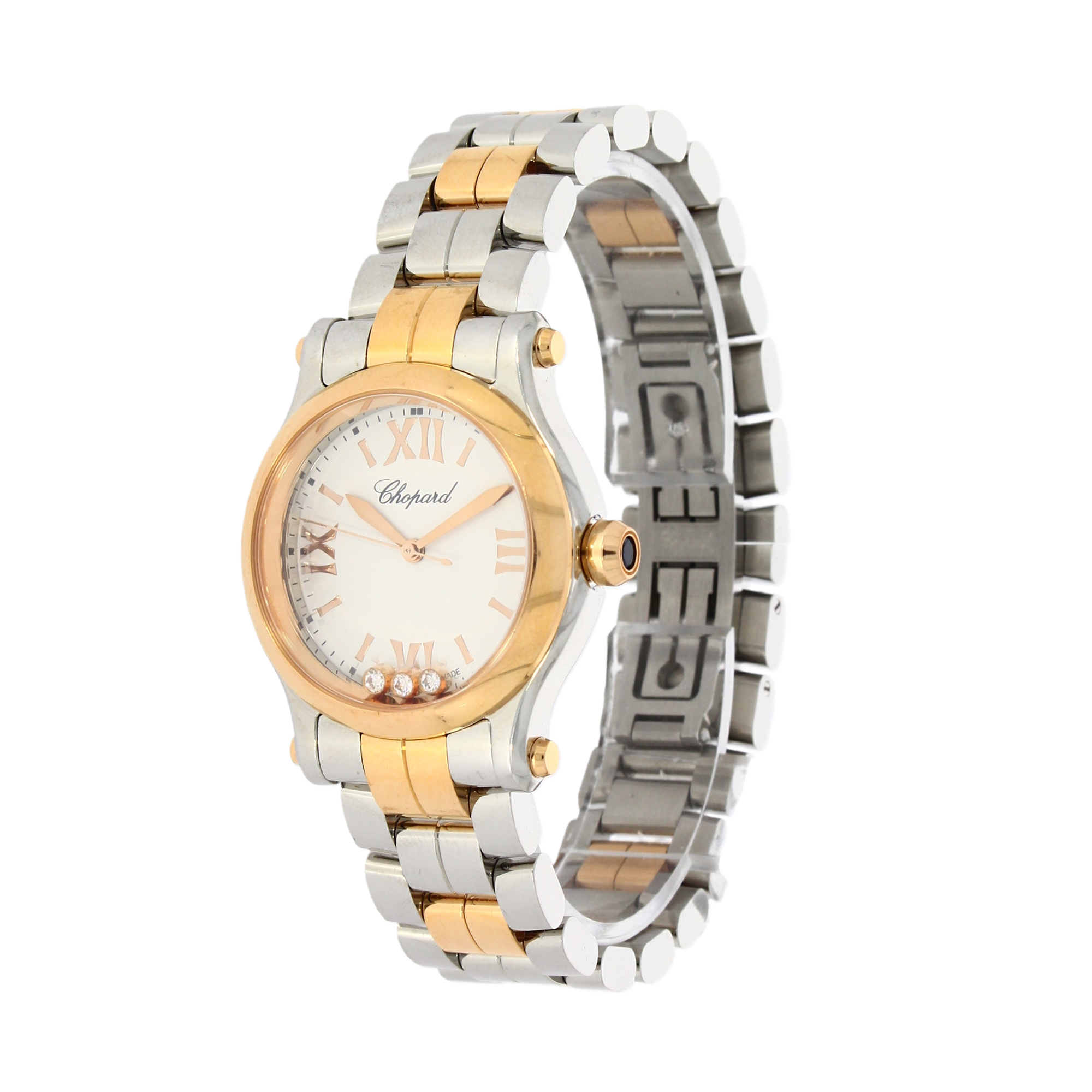 Pre-Owned Chopard Happy Sport 30mm, White Dial, Roman Numerals_2