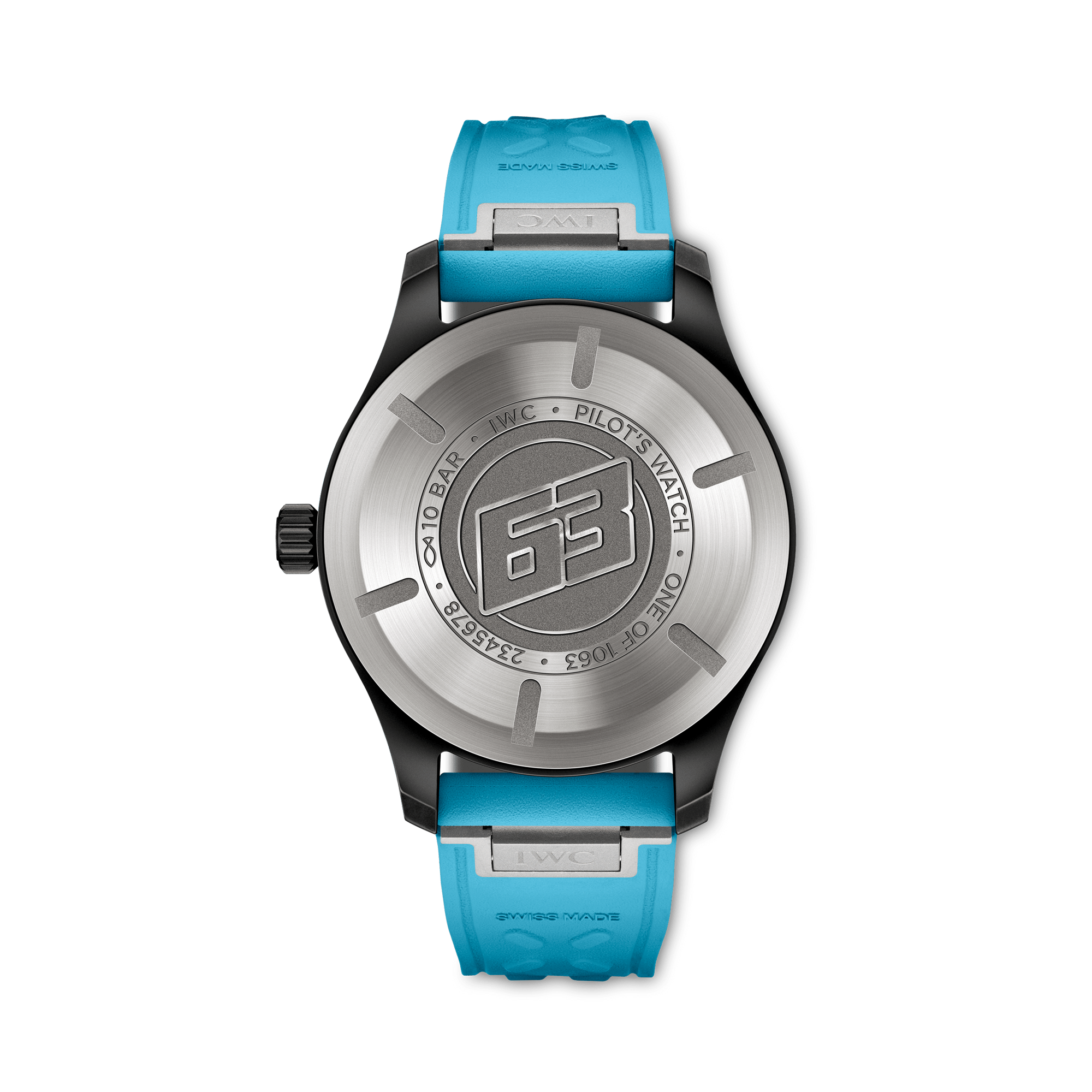 IWC Pilot's Automatic 41 George Russell 41mm, Black Dial, Arabic Numerals_2