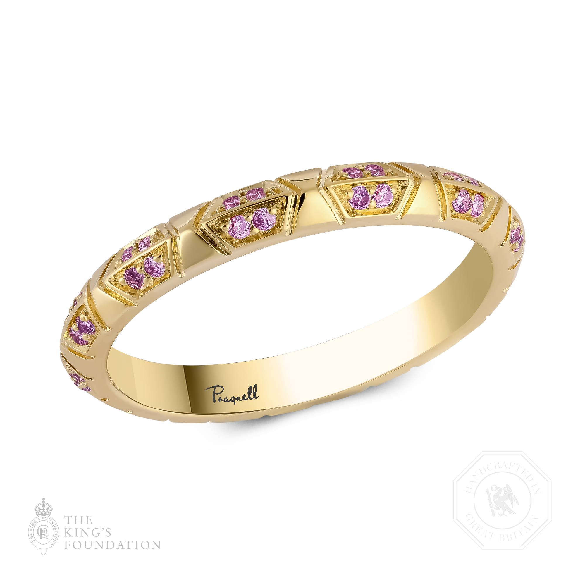 Origins Pink Diamond Ring Brilliant cut, Claw set_1