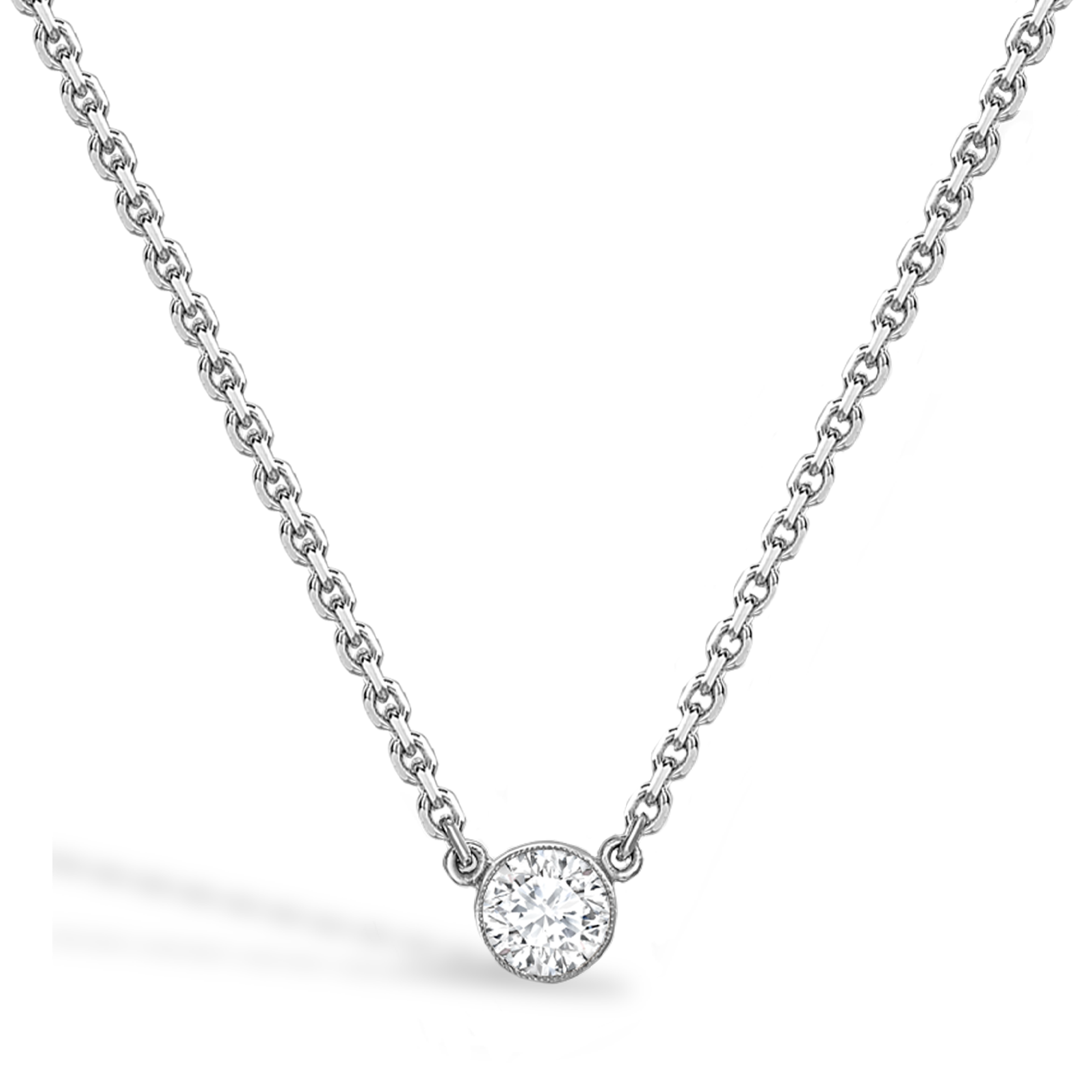 Diamond Dot Diamond Pendant Brilliant Cut, Solitaire_1
