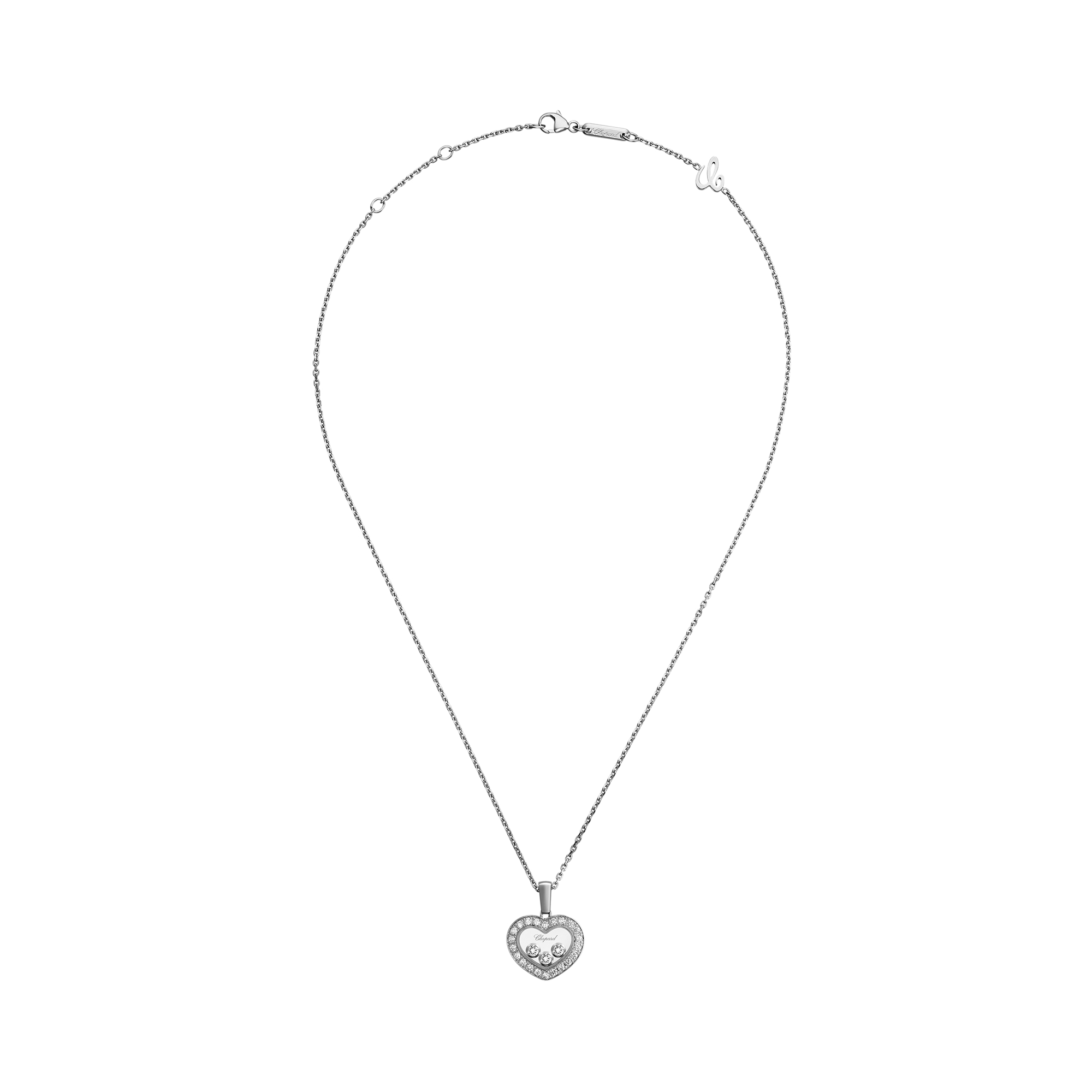 Chopard Happy Diamonds Pendant Brilliant Cut, Rub Over Set_1