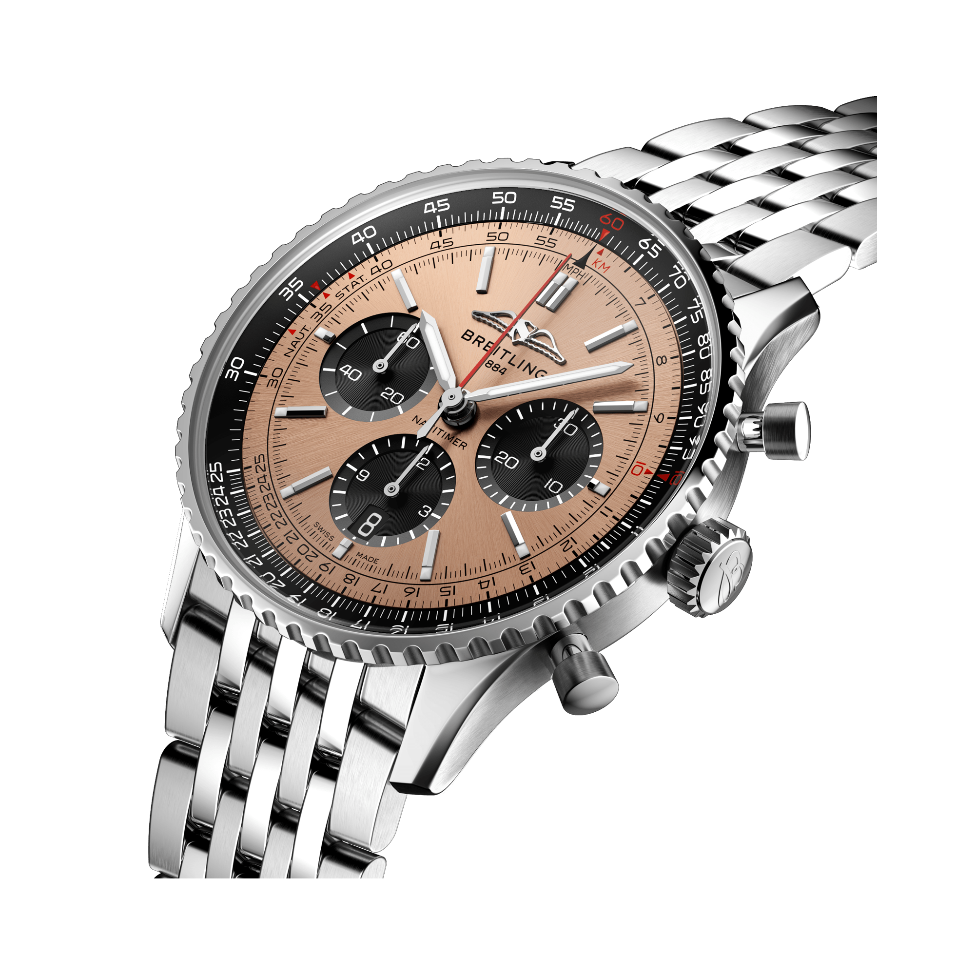 Breitling Navitimer B01 Chronograph 43 43mm, Copper Dial, Baton Numerals_3