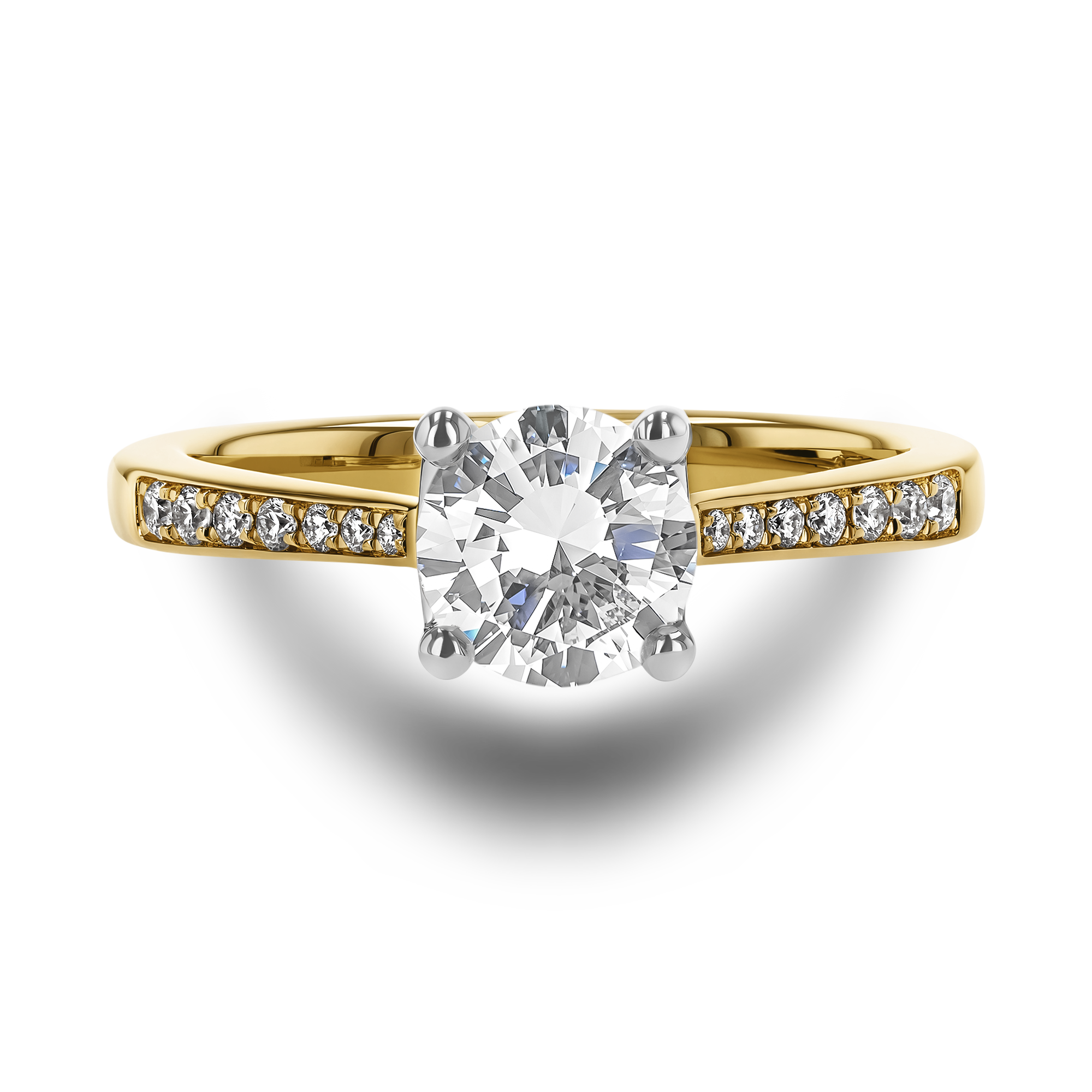 Duchess 0.90ct Diamond Solitaire Ring Brilliant cut, Claw set_2