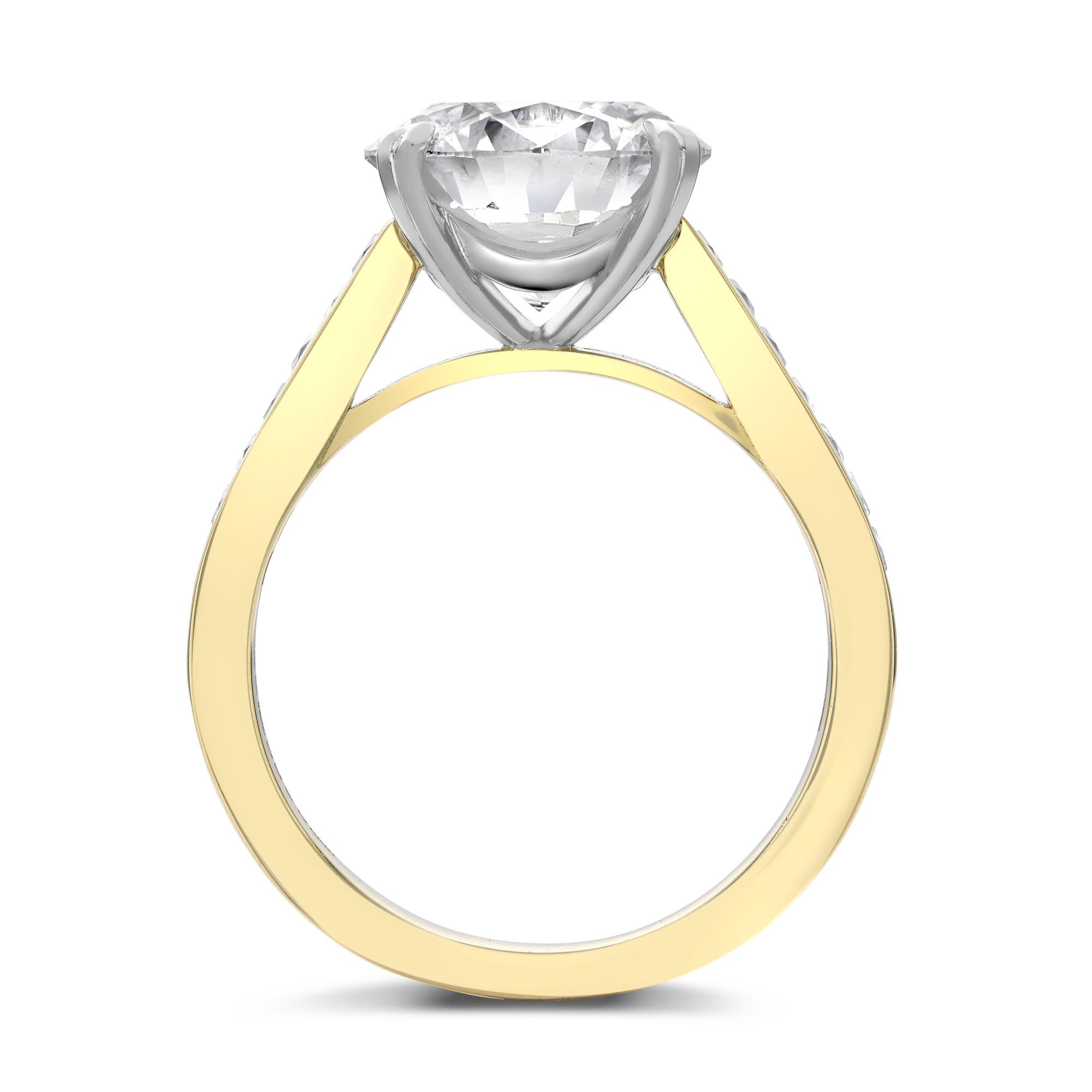 Gatsby 4.12ct Diamond Solitaire Ring Brilliant cut, Claw set_3