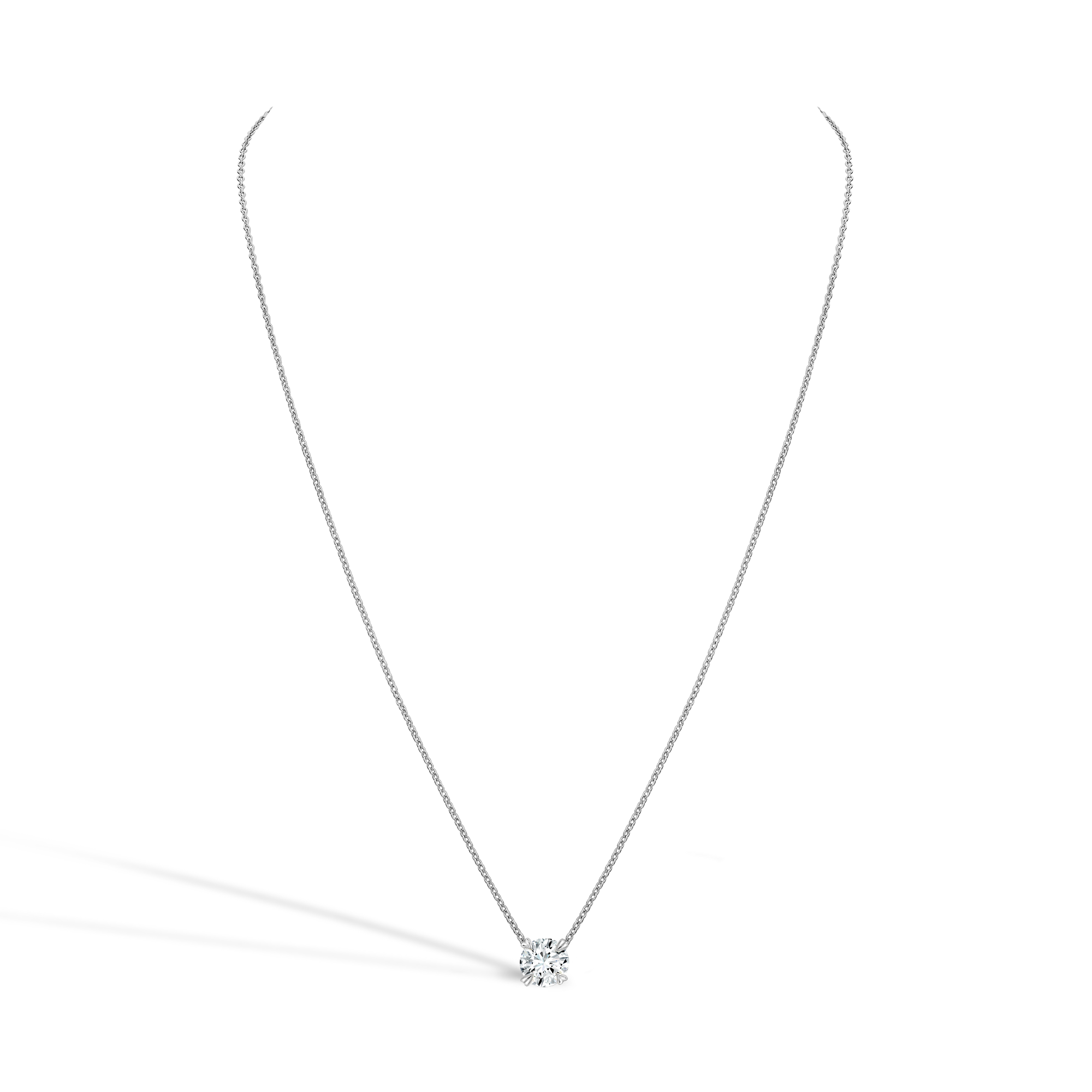 Windsor 0.75ct Diamond Pendant Brilliant cut, Claw set_2