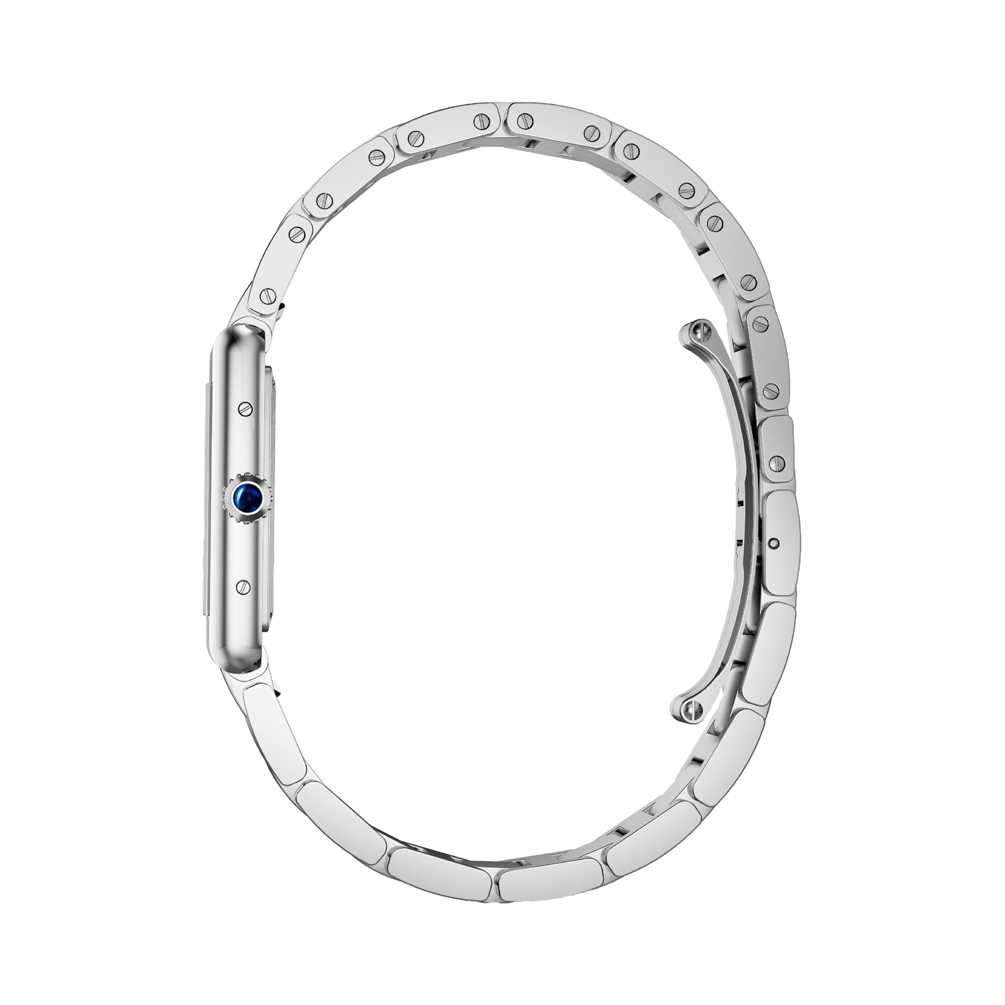 Cartier Tank Must 33.7mm, Silver Dial, Roman Numerals_4