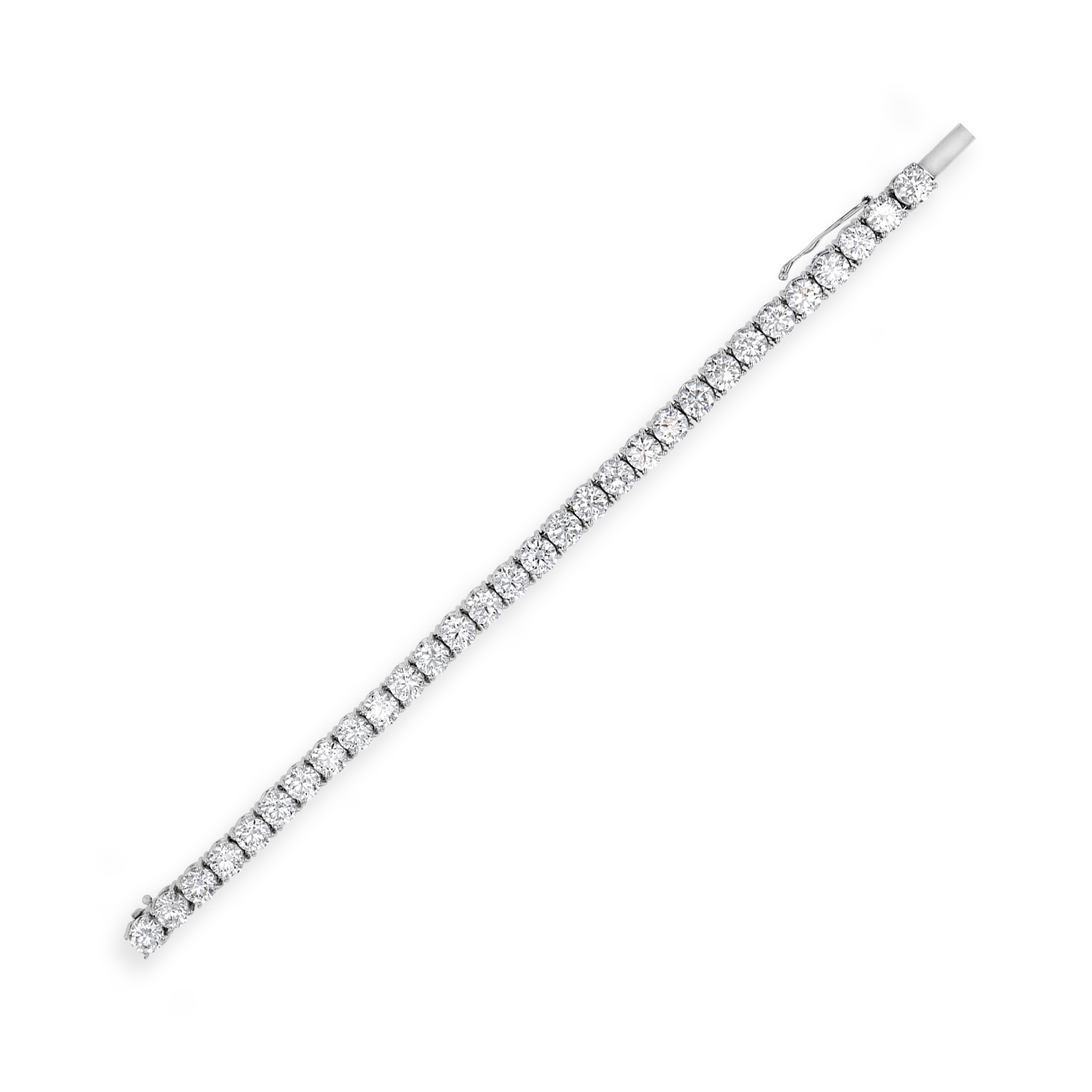 Brilliant Cut Diamond Line Bracelet Brilliant cut, Claw set_2