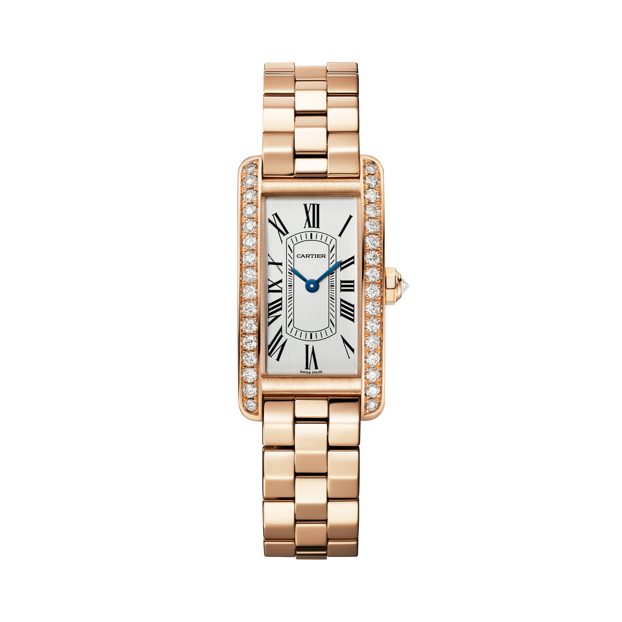 Cartier Tank Américaine 19.4mm, Silver Dial, Roman Numerals_1