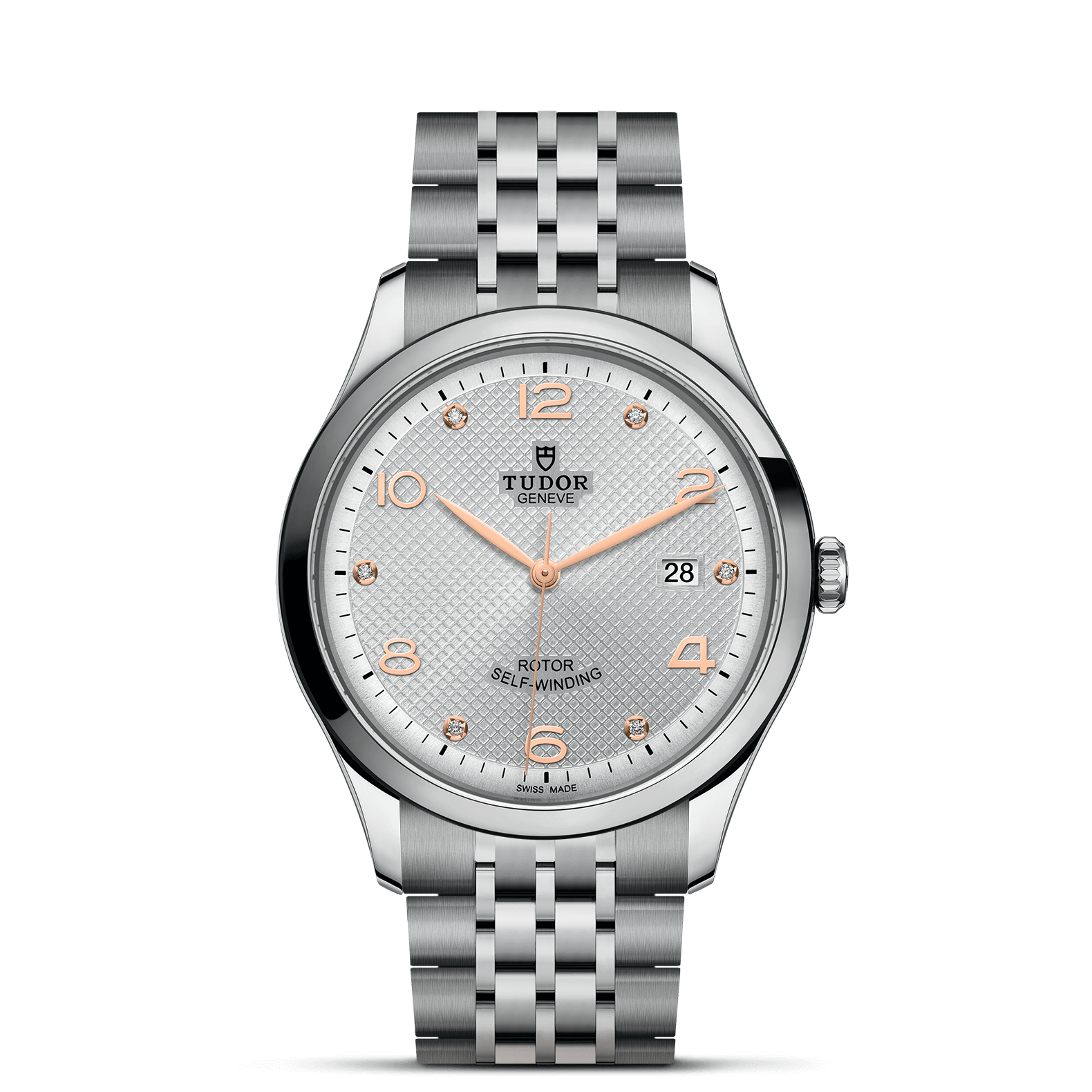 Tudor 1926 41mm. Silver Dial. Diamond Numerals_1