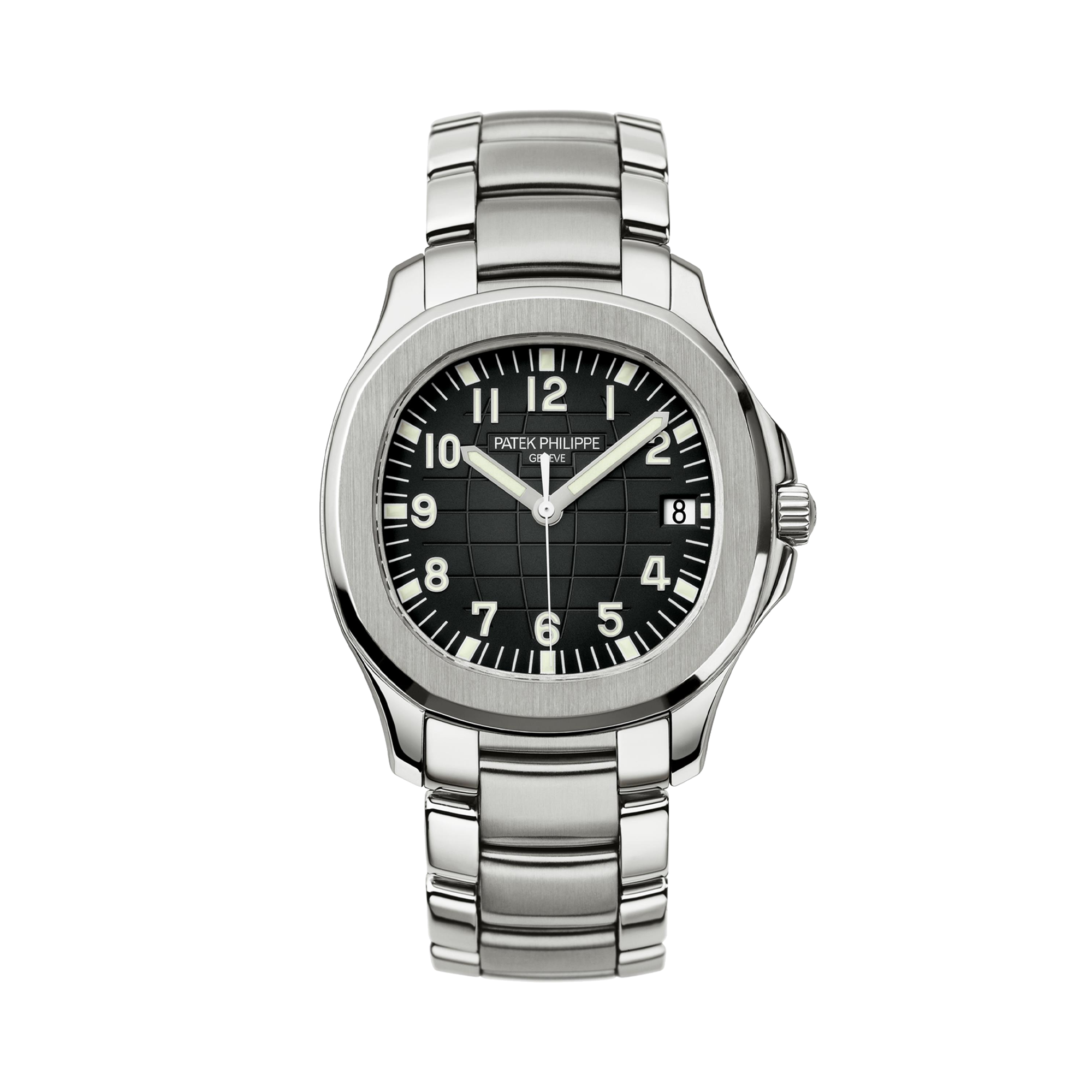 Patek Philippe Aquanaut 40mm, Black Dial, Arabic Numerals_1