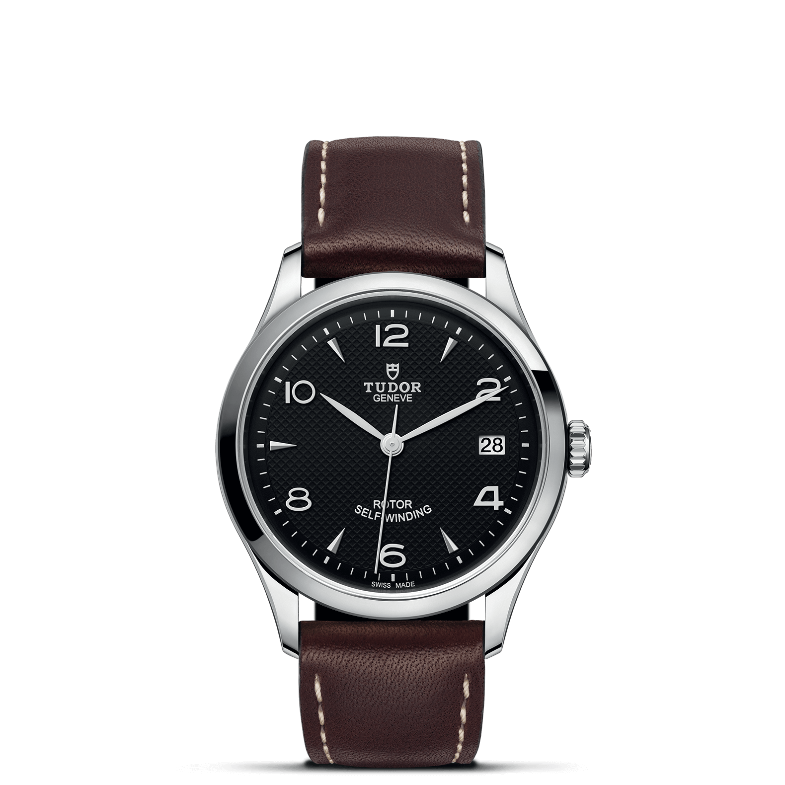 Tudor 1926 36mm, Black Dial, Arabic/Baton Markers_1