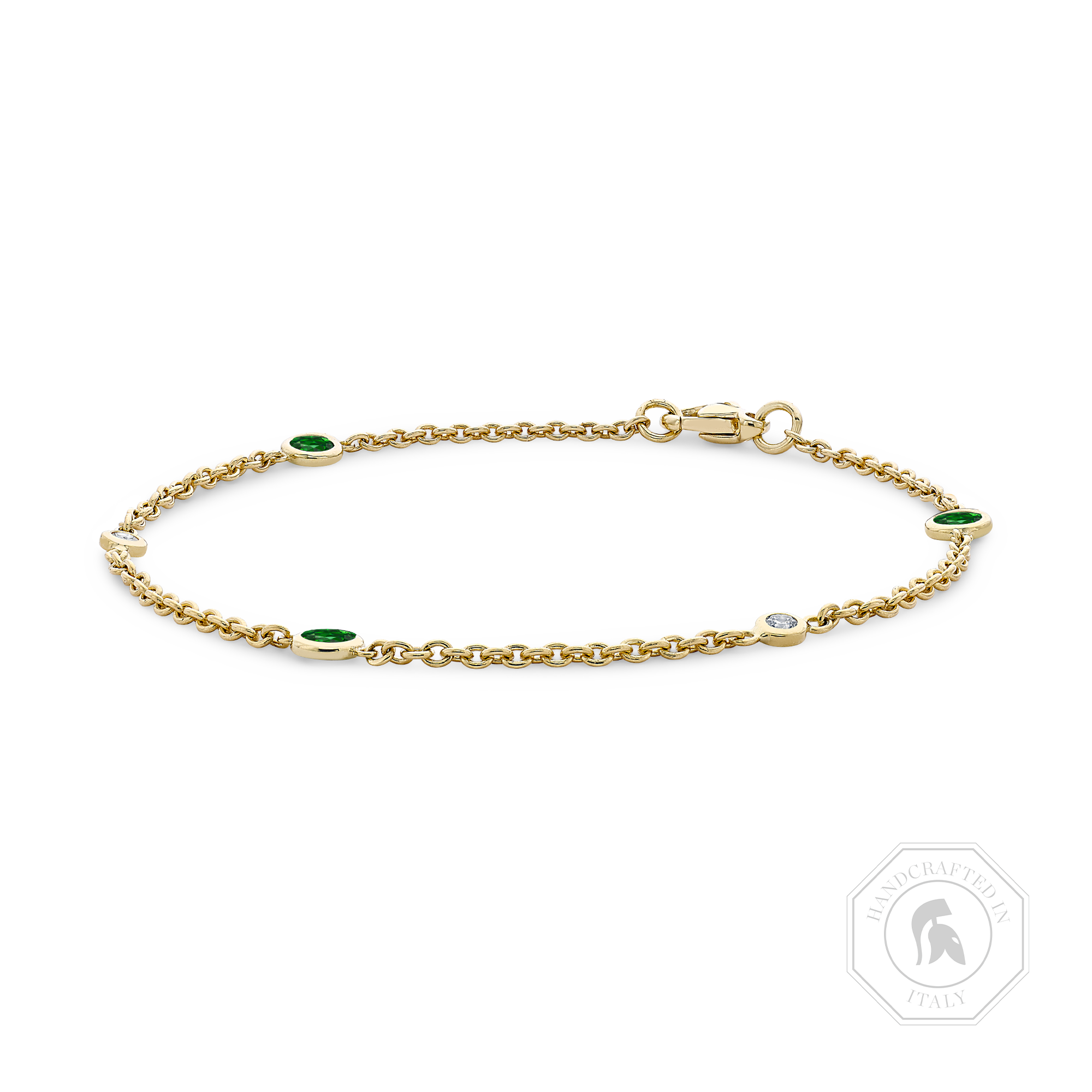 Sundance Emerald and Diamond Bracelet Brilliant Cut, Spectacle Set_1