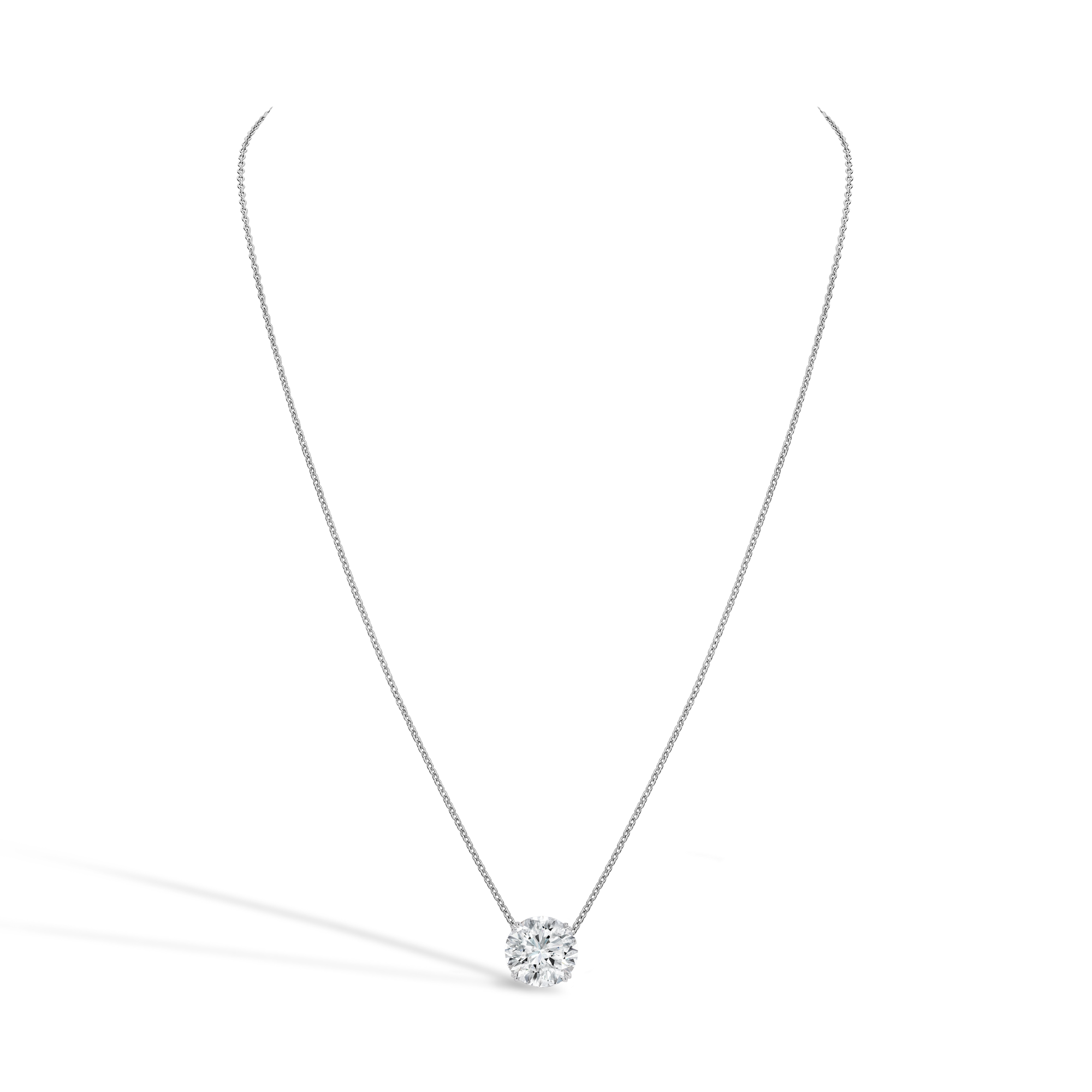 Windsor 3.02ct Diamond Pendant Brilliant cut, Claw set_2