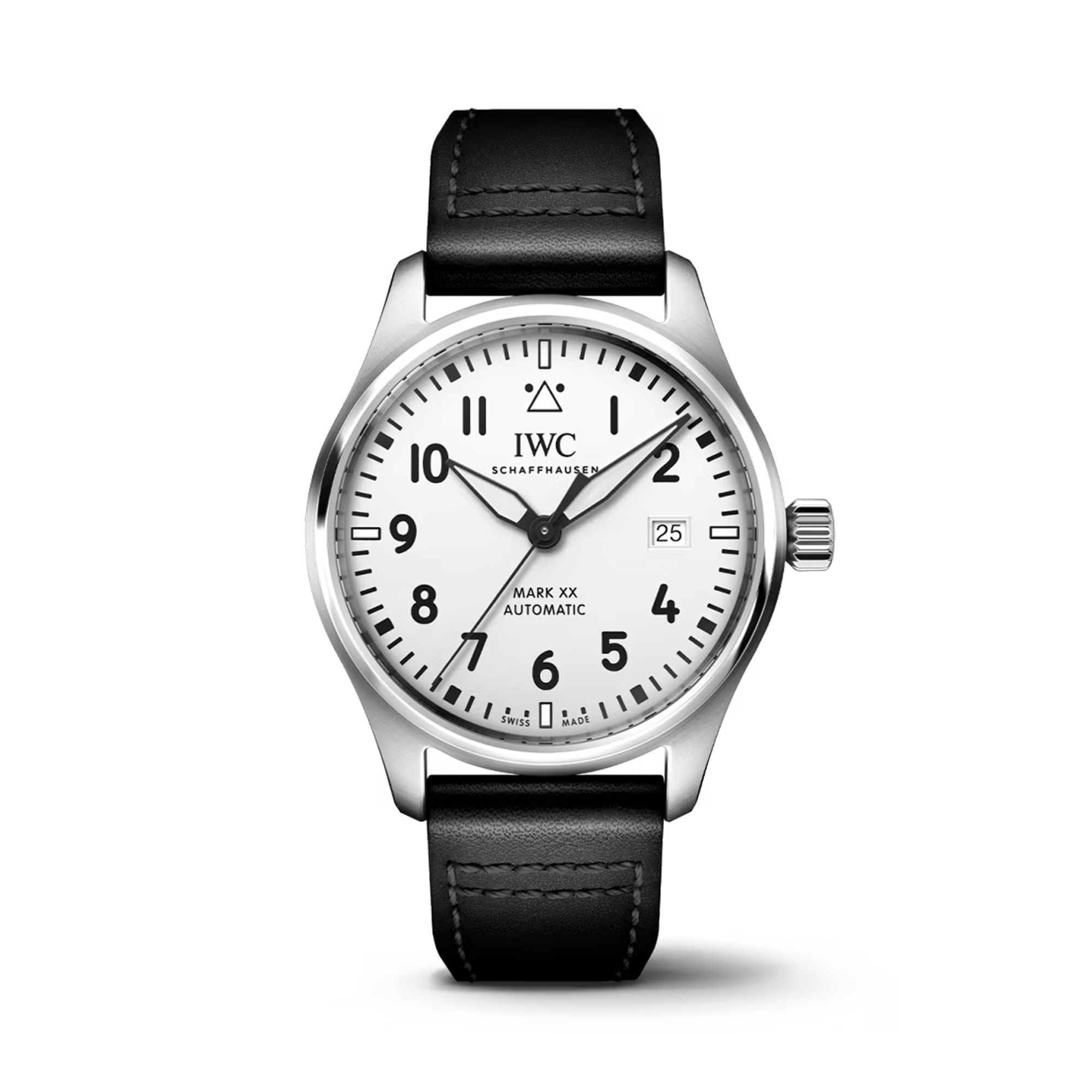 IWC Pilot's Mark XX 40mm, Whitre Dial, Arabic/Baton Numerals_1