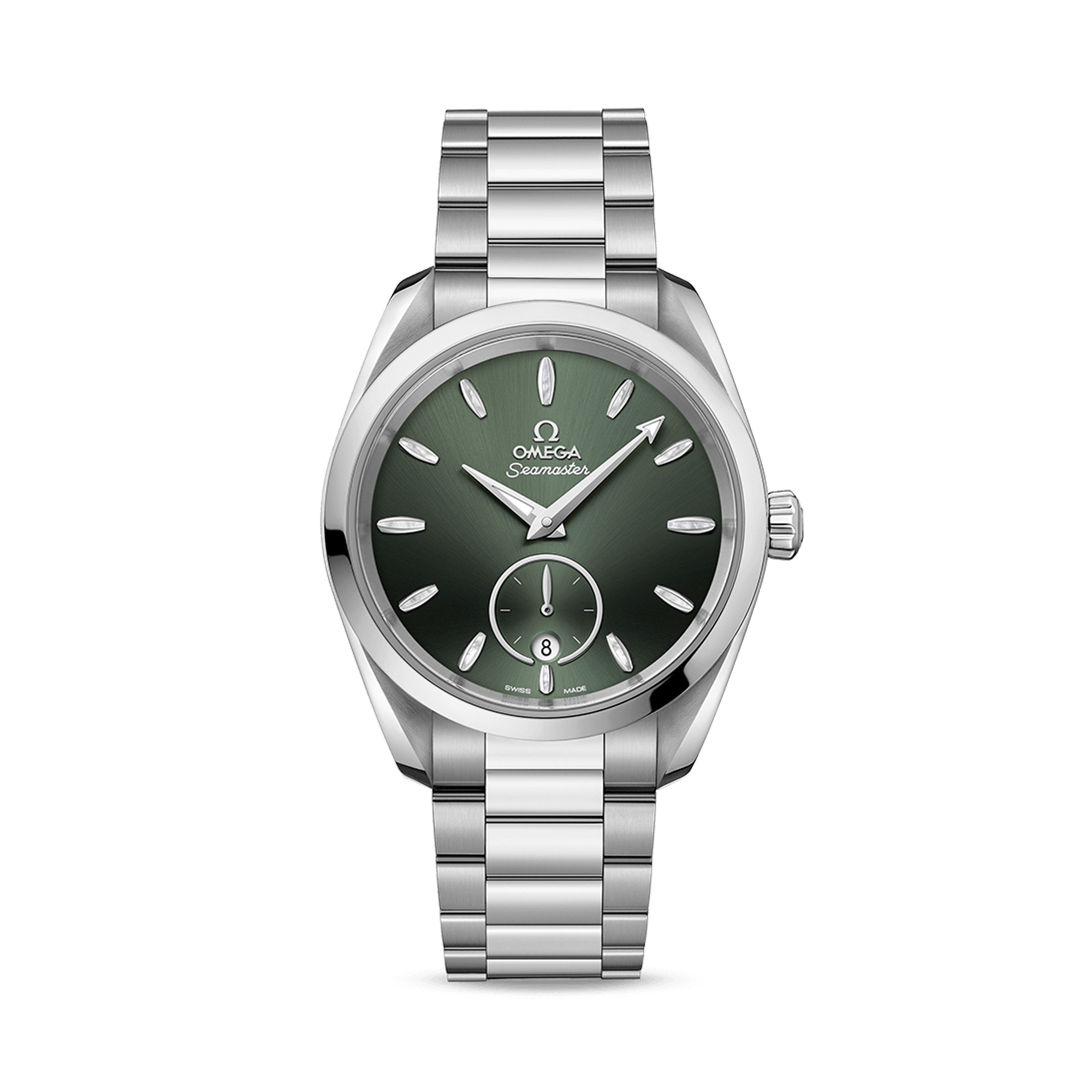 OMEGA Seamaster Aqua Terra 150m 38mm, Green Dial, Baton Numerals_1