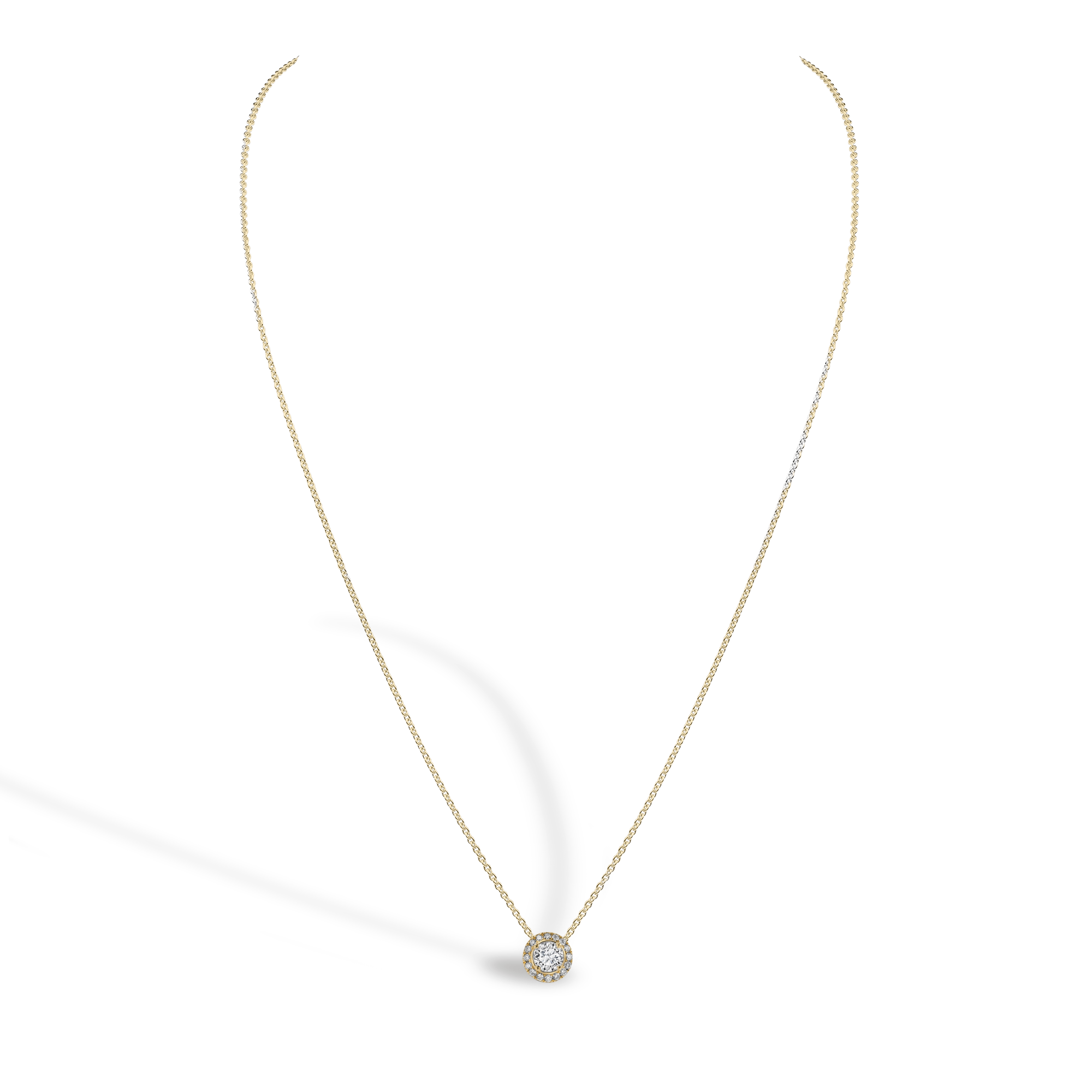 Celestial 0.30ct Diamond Cluster Pendant Brilliant cut, Claw set_2