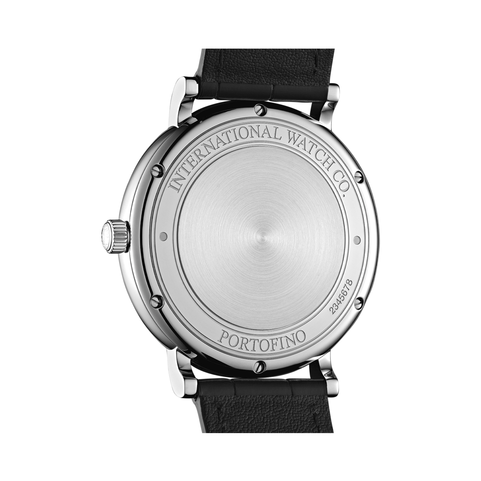 IWC Portofino Automatic 40mm, Black Dial, Baton Numerals_2