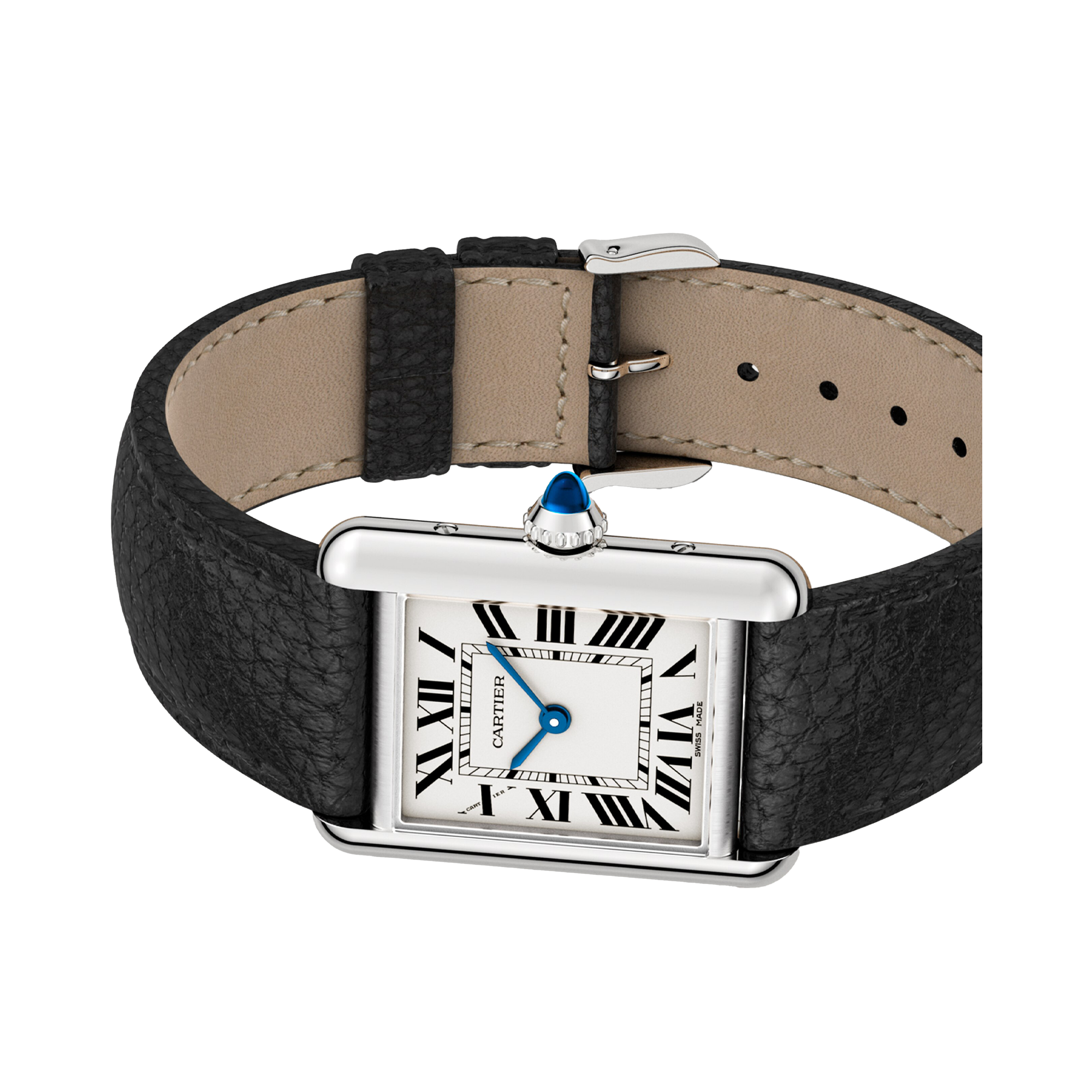 Cartier Tank Must Small, Silver Dial, Roman Numerals_2