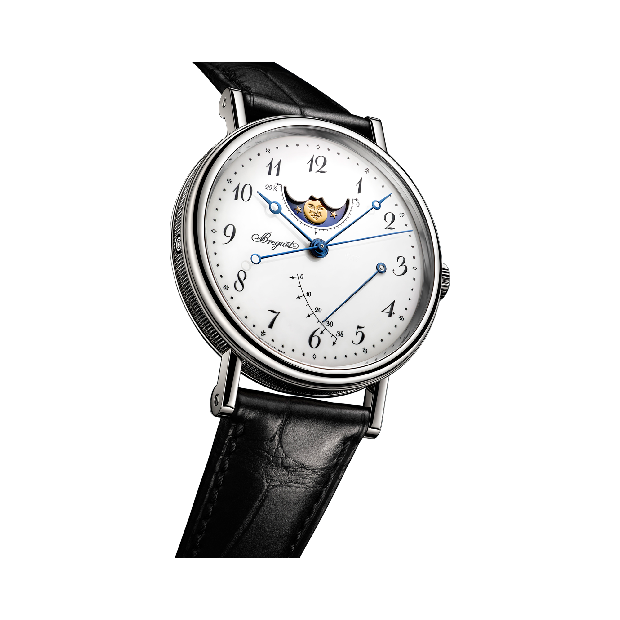 Breguet Classique 39mm, White Dial, Arabic Numerals_2