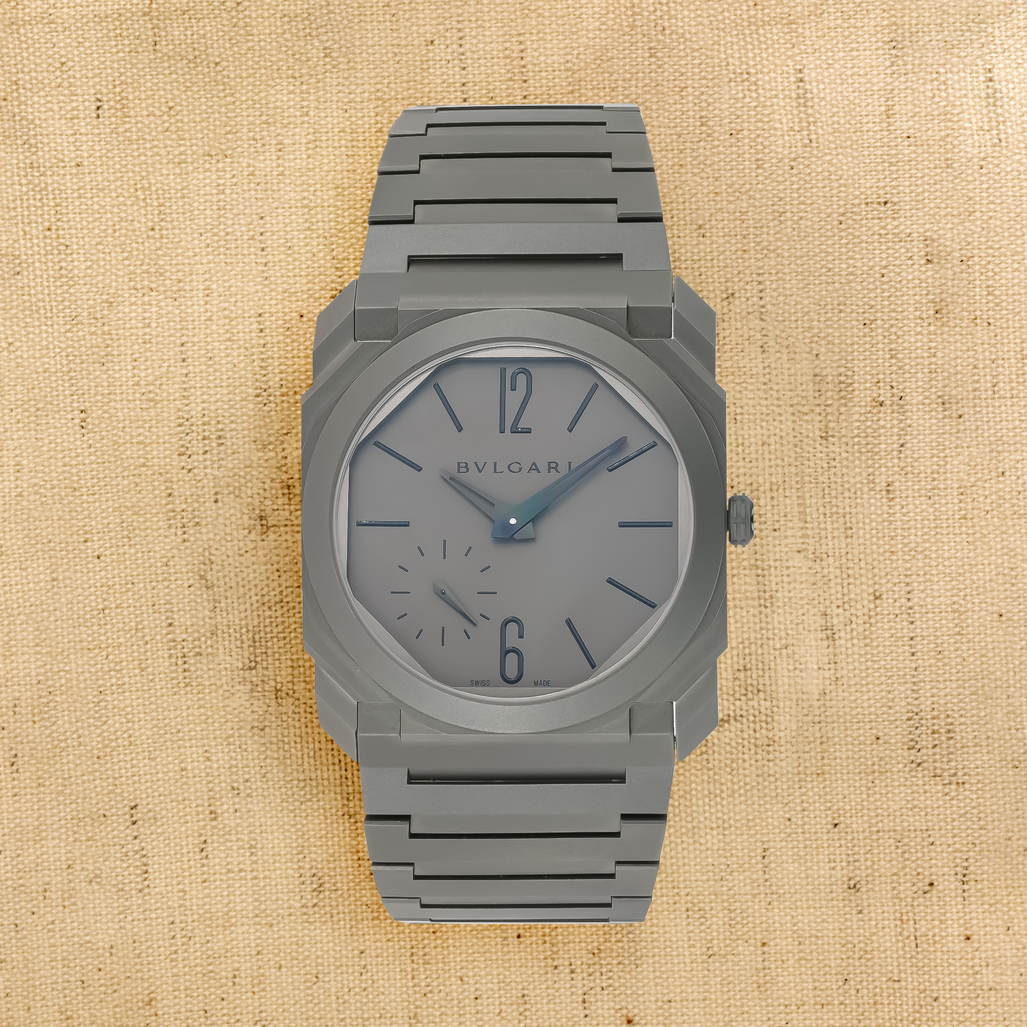 Bvlgari Octo Finissimo 40mm, Grey Dial, Arabic & Baton Numerals_1
