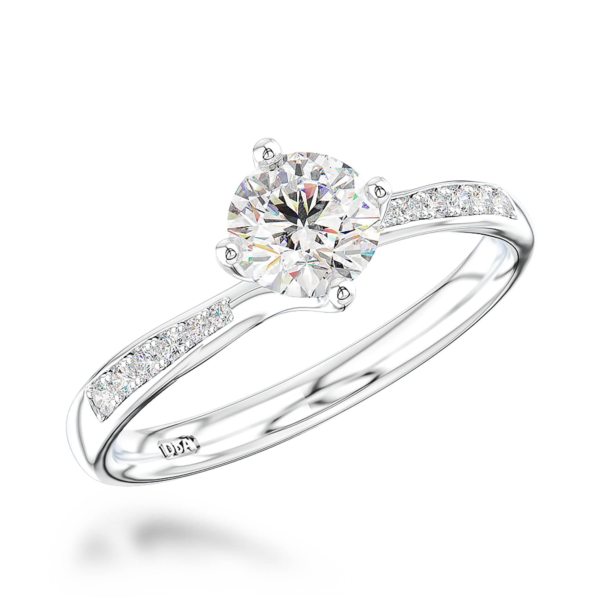 Union 0.50ct Diamond Ring Brilliant cut, Claw set_1