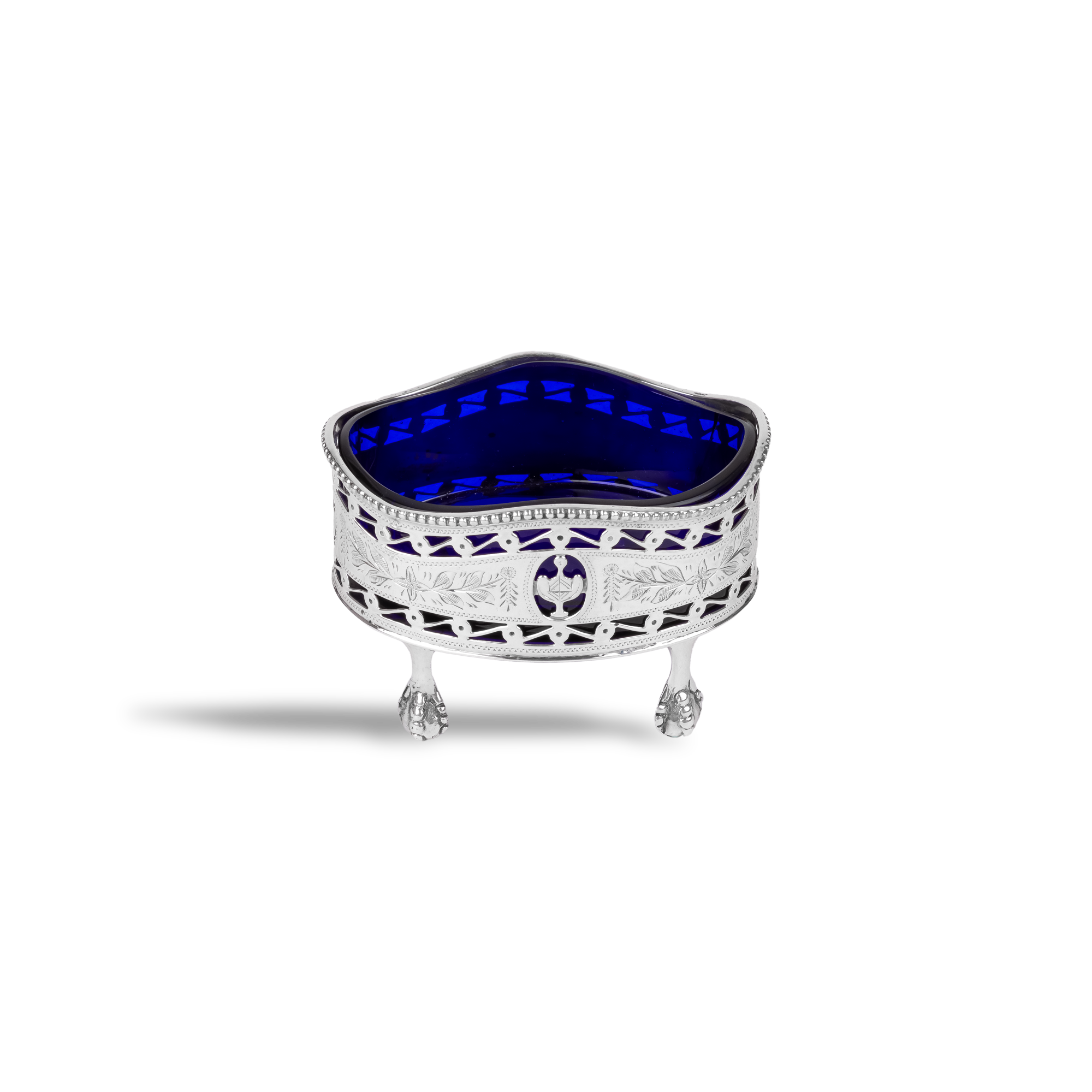 Silver Five Piece Condiment Set _5