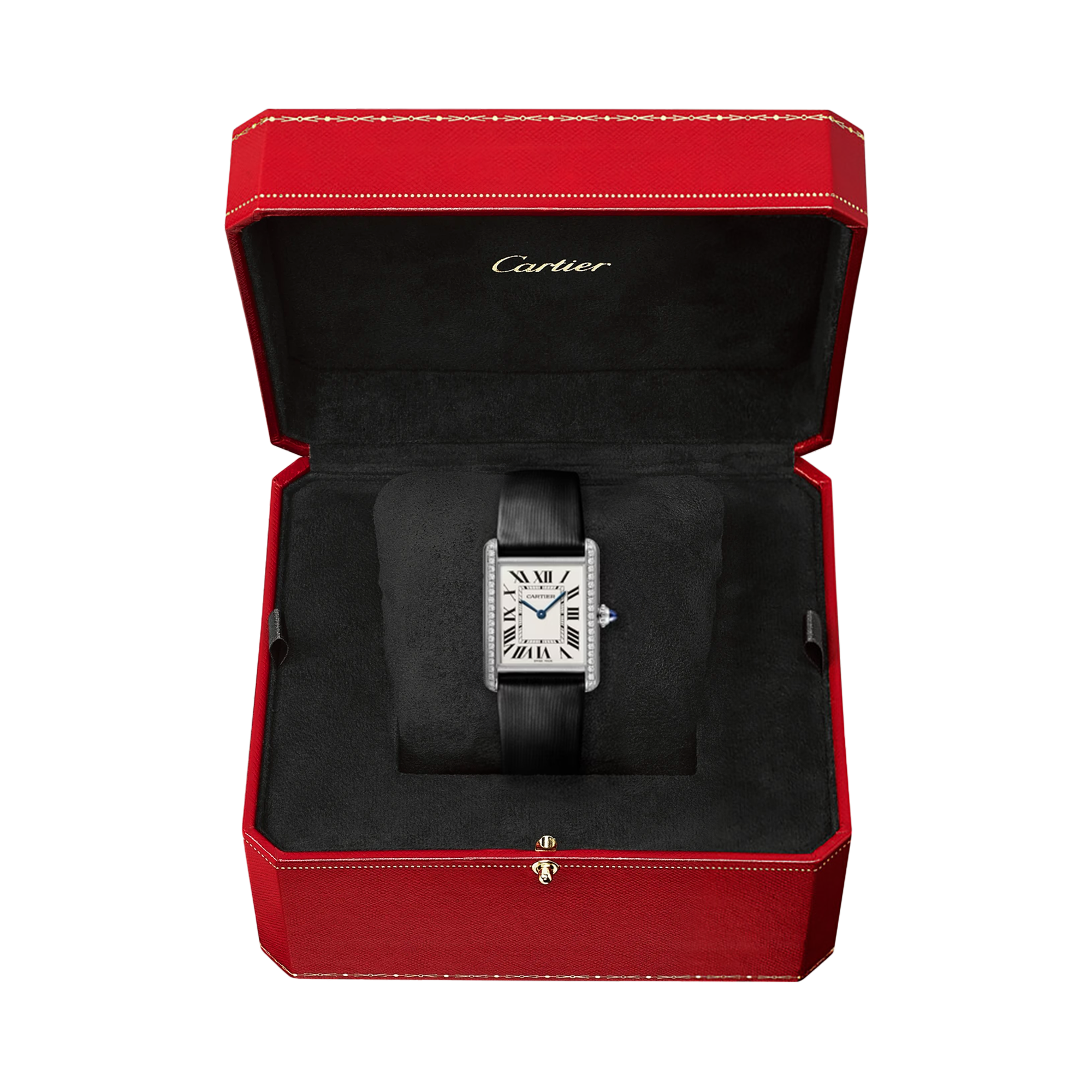 Cartier Tank 25.5mm, Silver Dial, Roman Markers_6