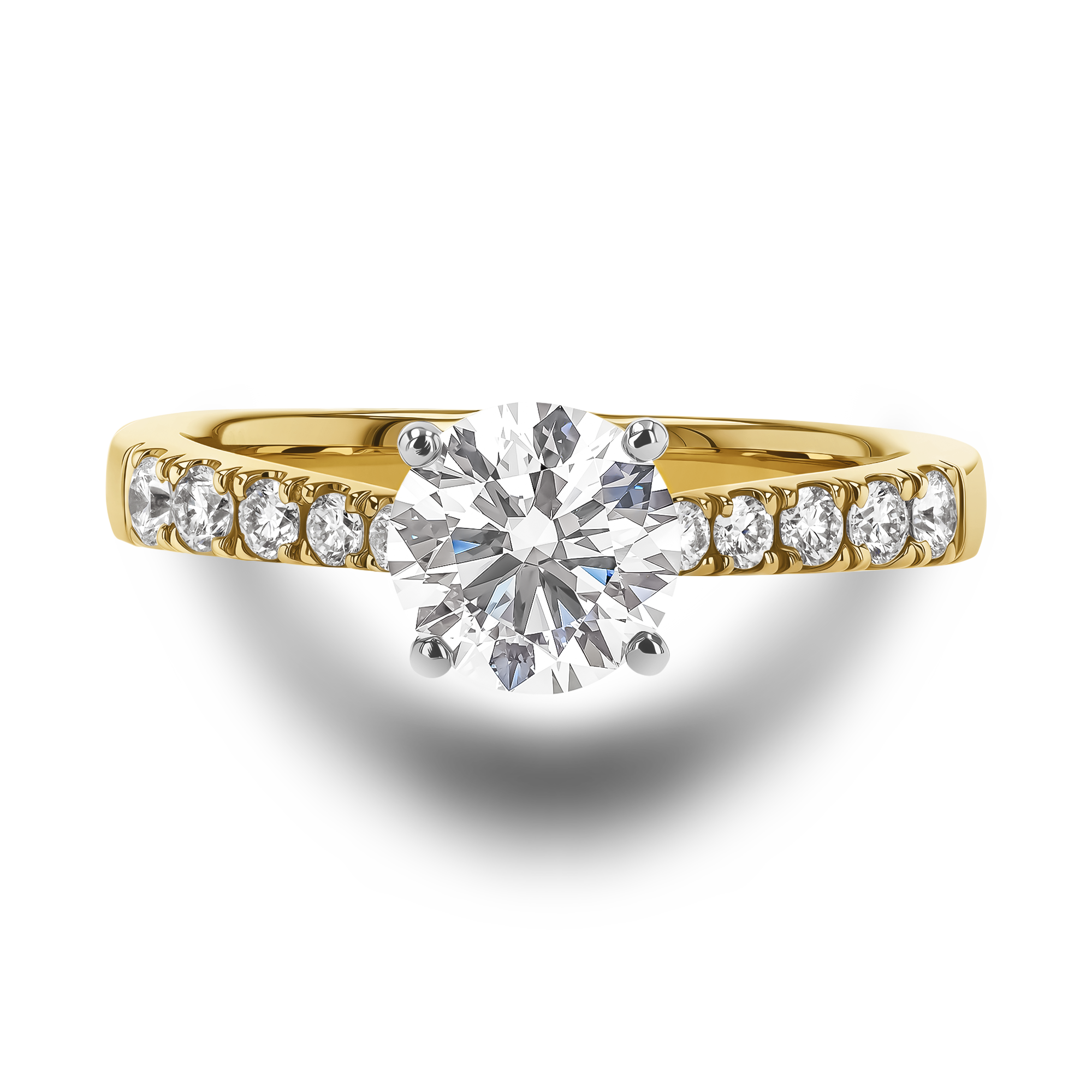 Celestial 1.01ct Diamond Solitaire Ring Brilliant cut, Claw set_2