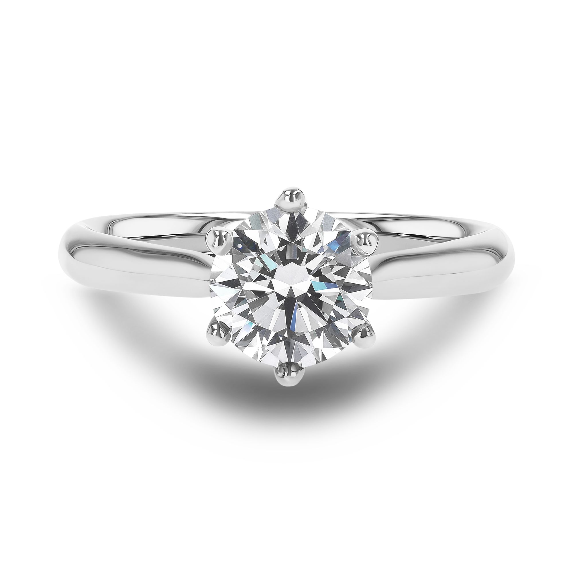 Classic Six-Claw 1.20ct Brilliant Cut Diamond Ring Brilliant cut, Claw set_2