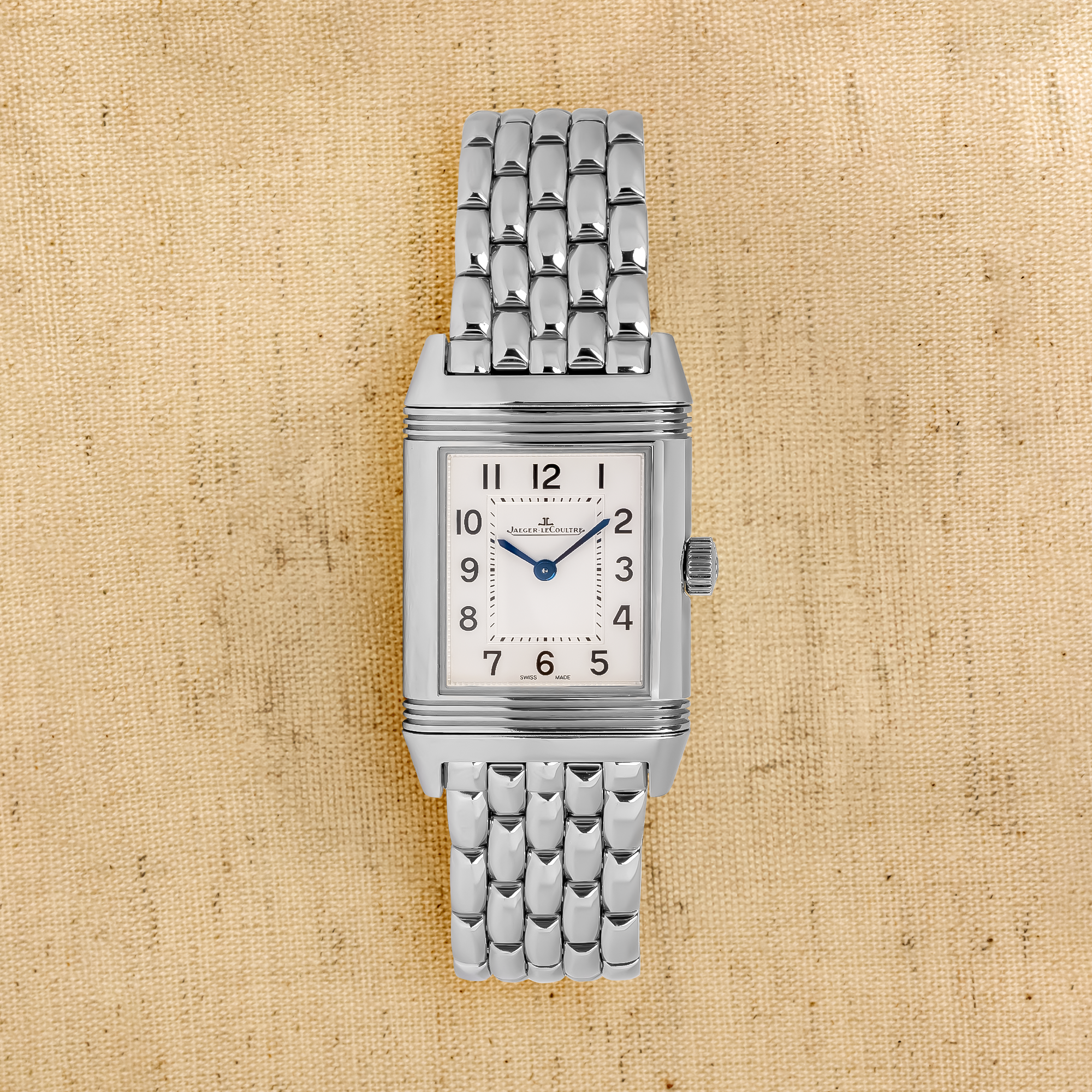 Pre-Owned Jaeger-LeCoultre Reverso 21mm, Silver Dial, Arabic Numerals_1