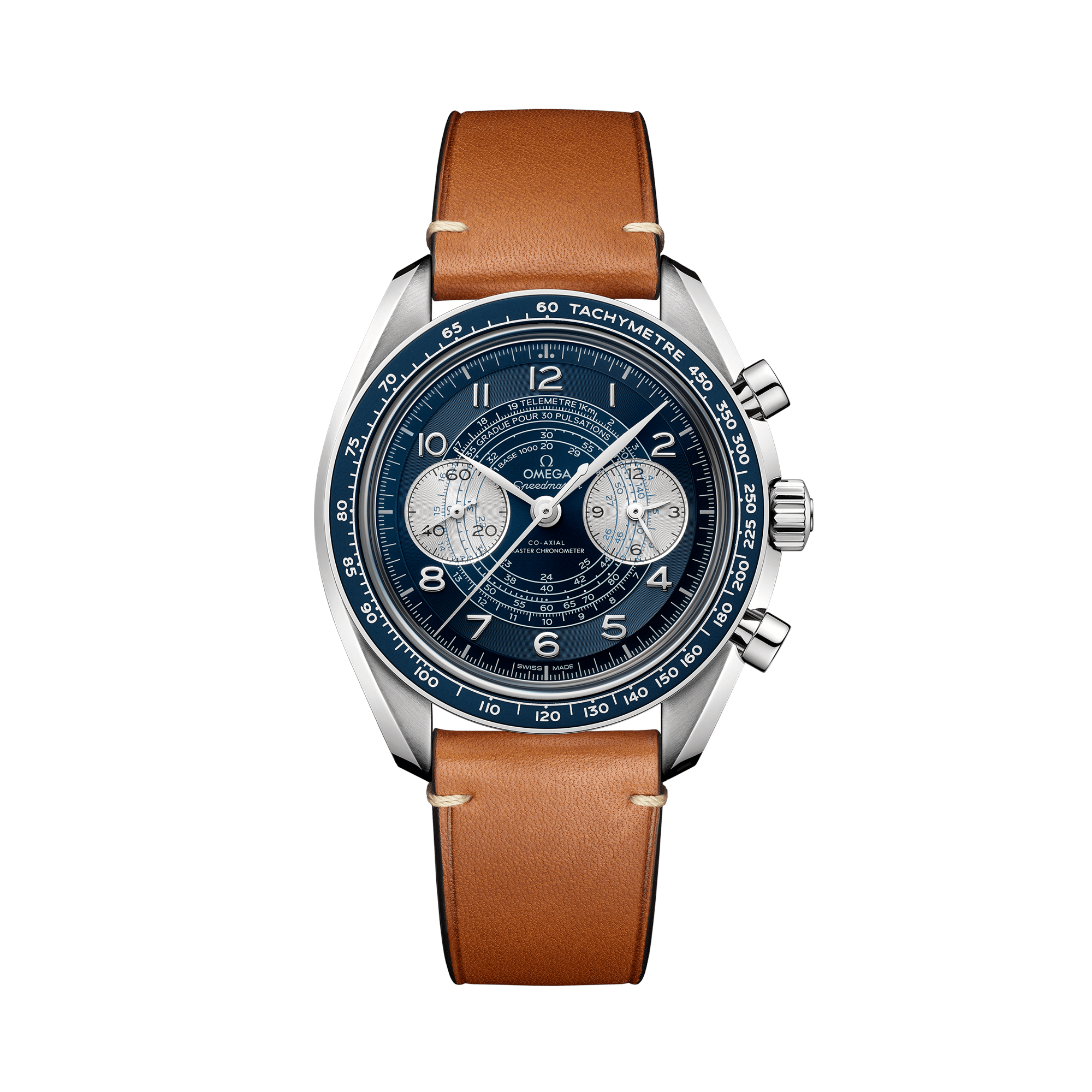 OMEGA Speedmaster Chronoscope 43mm, Blue Dial, Arabic/Baton Numerals_1