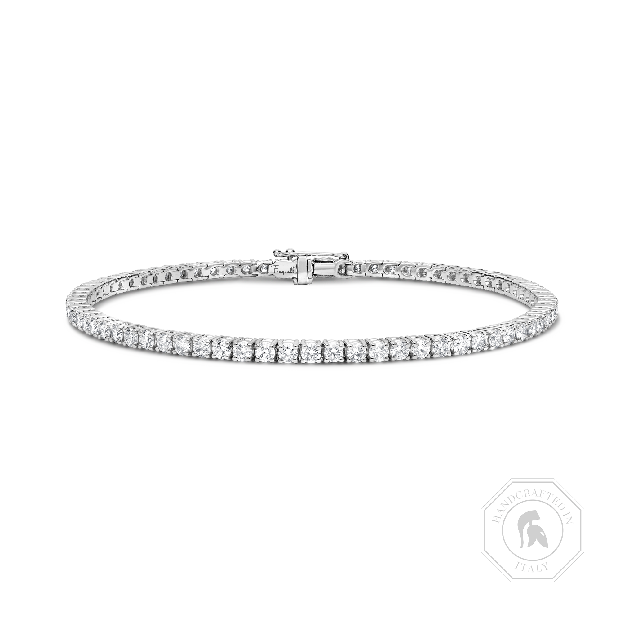 Brilliant Cut Diamond Line Bracelet Brilliant cut, Claw set_1