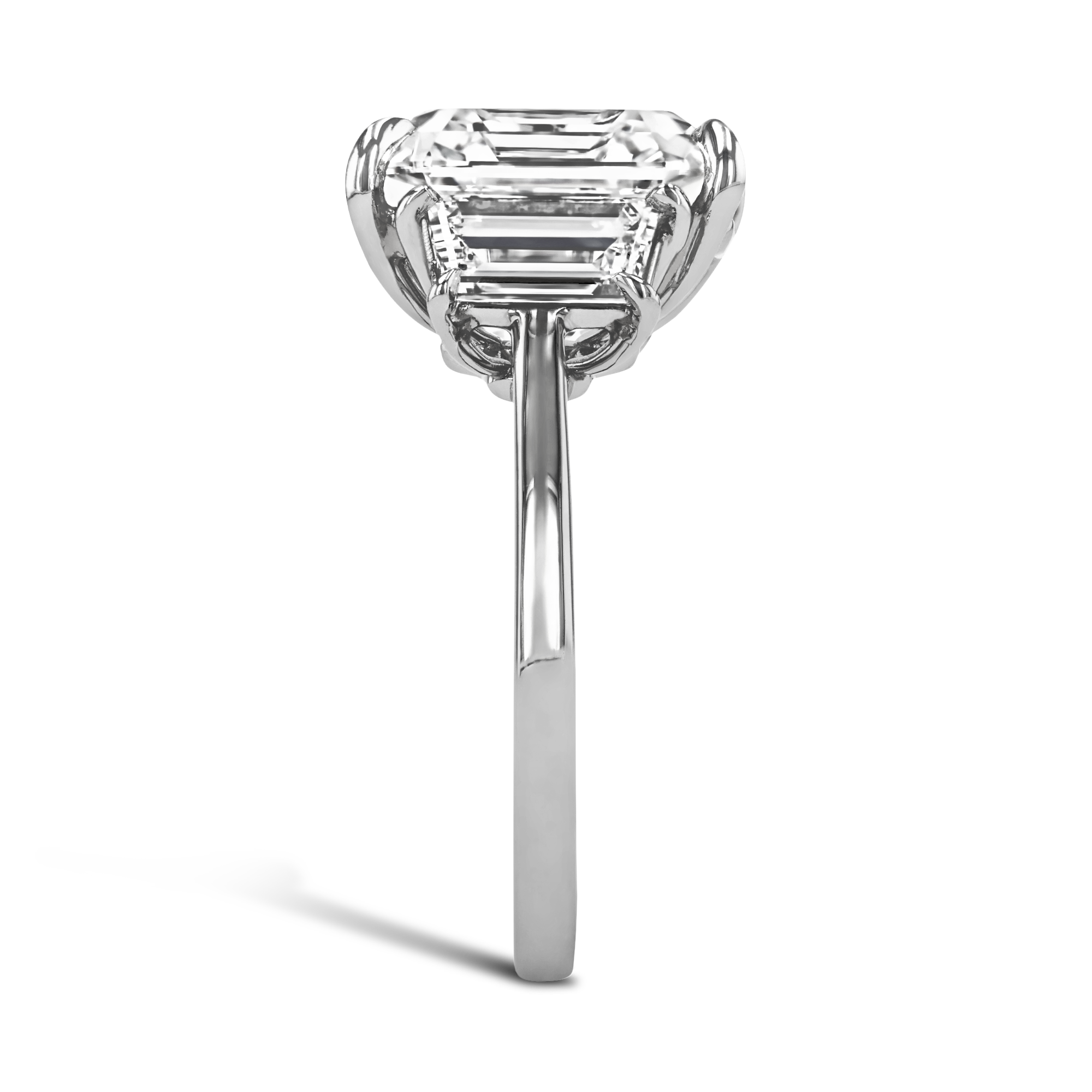 Original Asscher Cut Diamond Ring Asscher Cut, Claw Set_4