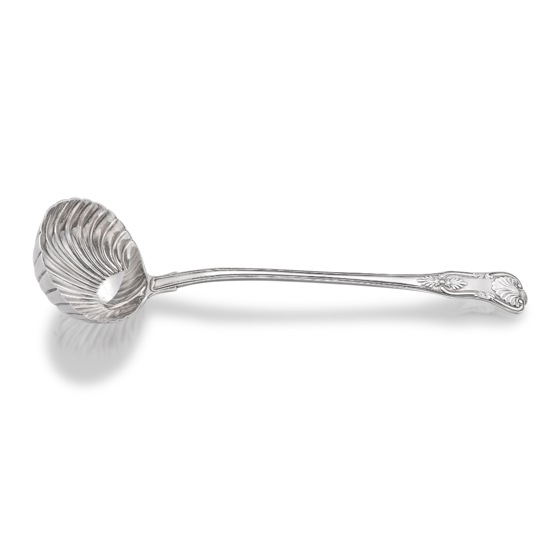 Silver William IV Shell-Shaped Ladle _1