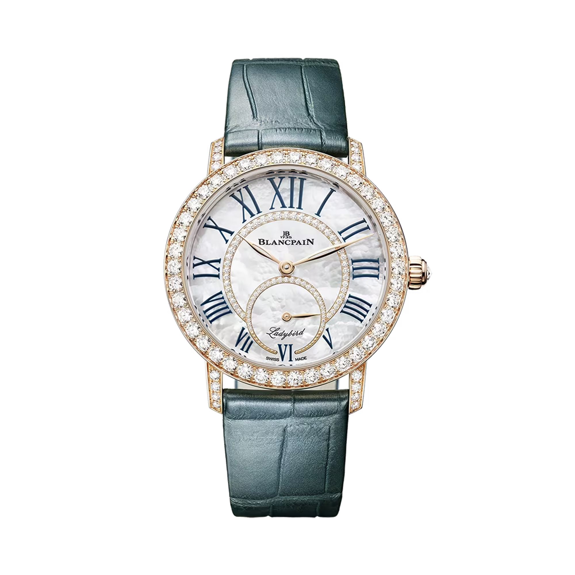 Blancpain Ladybird Colors 34.9mm, Mother of Pearl Dial, Roman Numerals_1