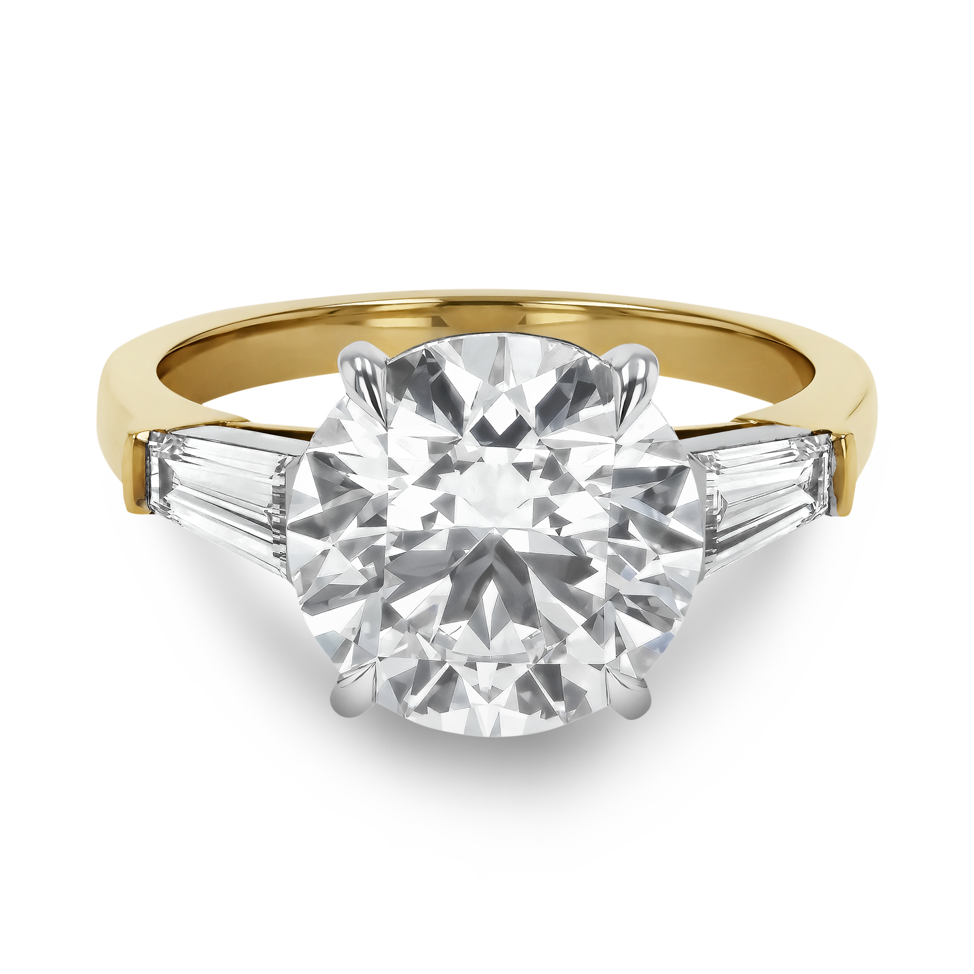 Regency 4.07ct Diamond Solitaire Ring Brilliant cut, Claw set_2