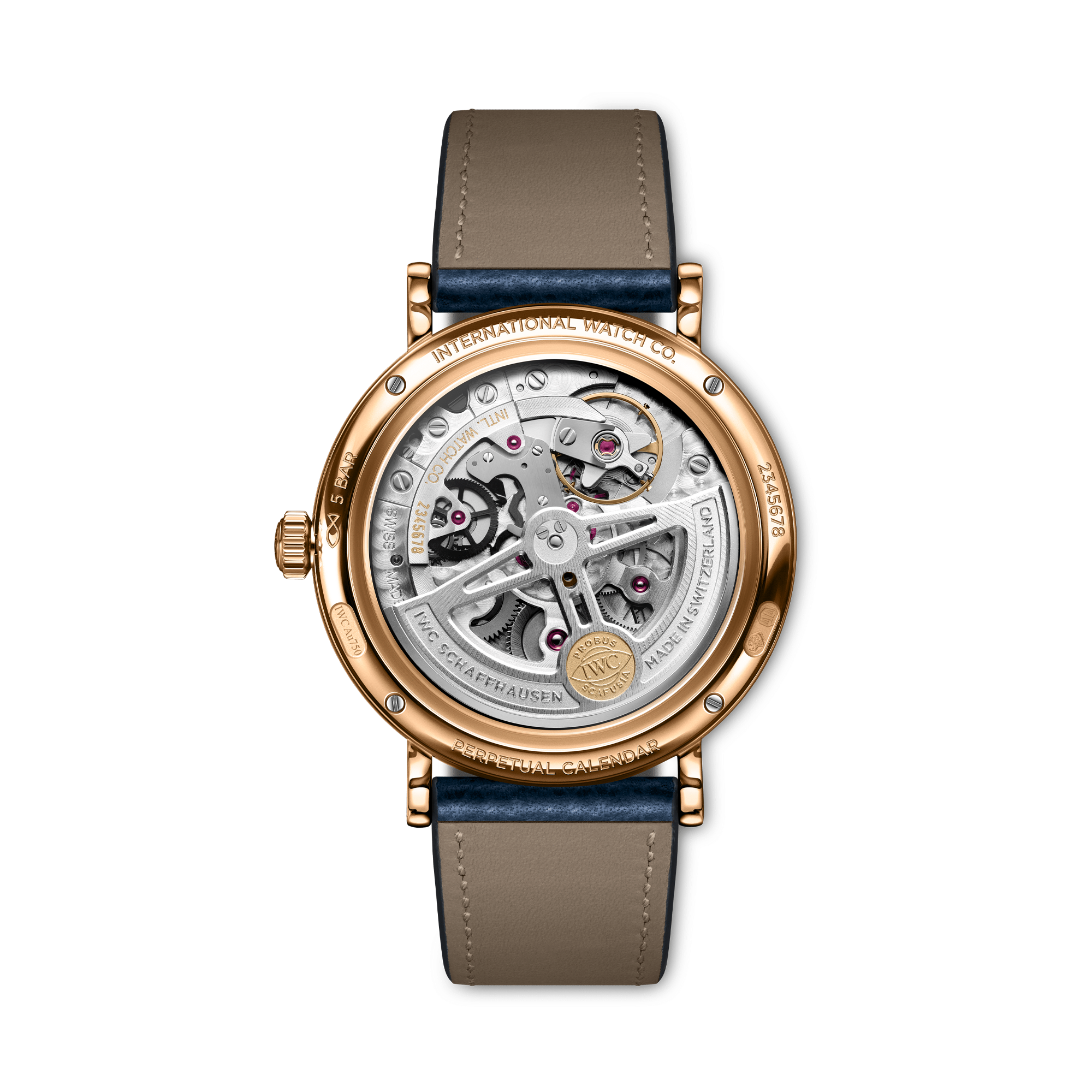 IWC Portofino Perpetual Calendar 40mm, White Dial, Baton/Roman Numerals_2