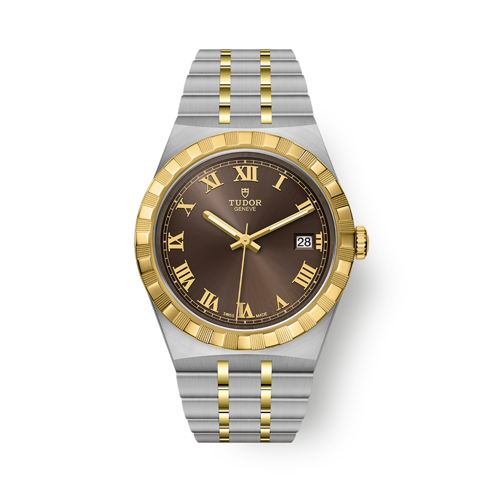 Tudor Royal 38mm, Brown Dial, Roman Numerals_1