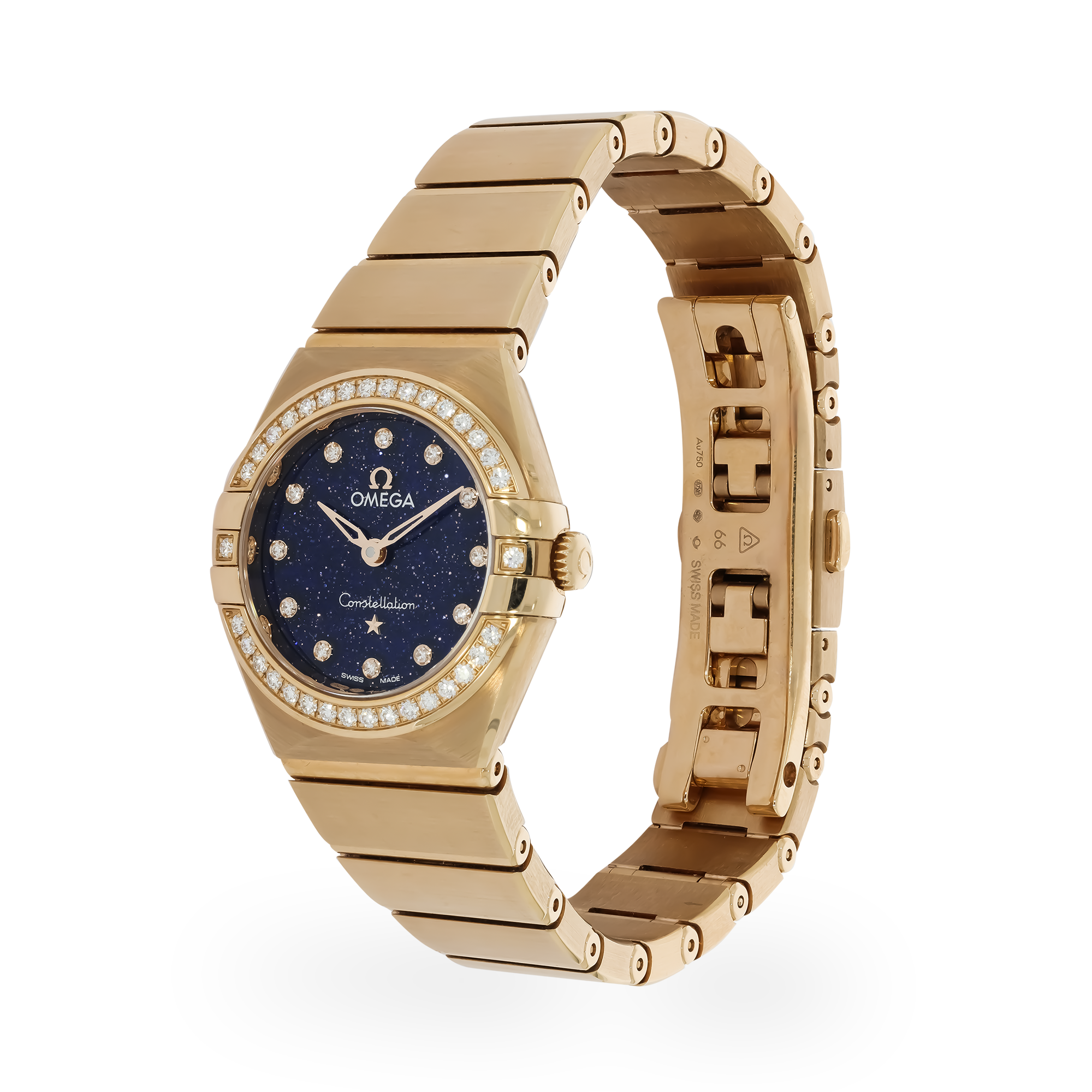 Pre-Owned OMEGA Constellation 25mm, Blue dial, Diamond numerals_2