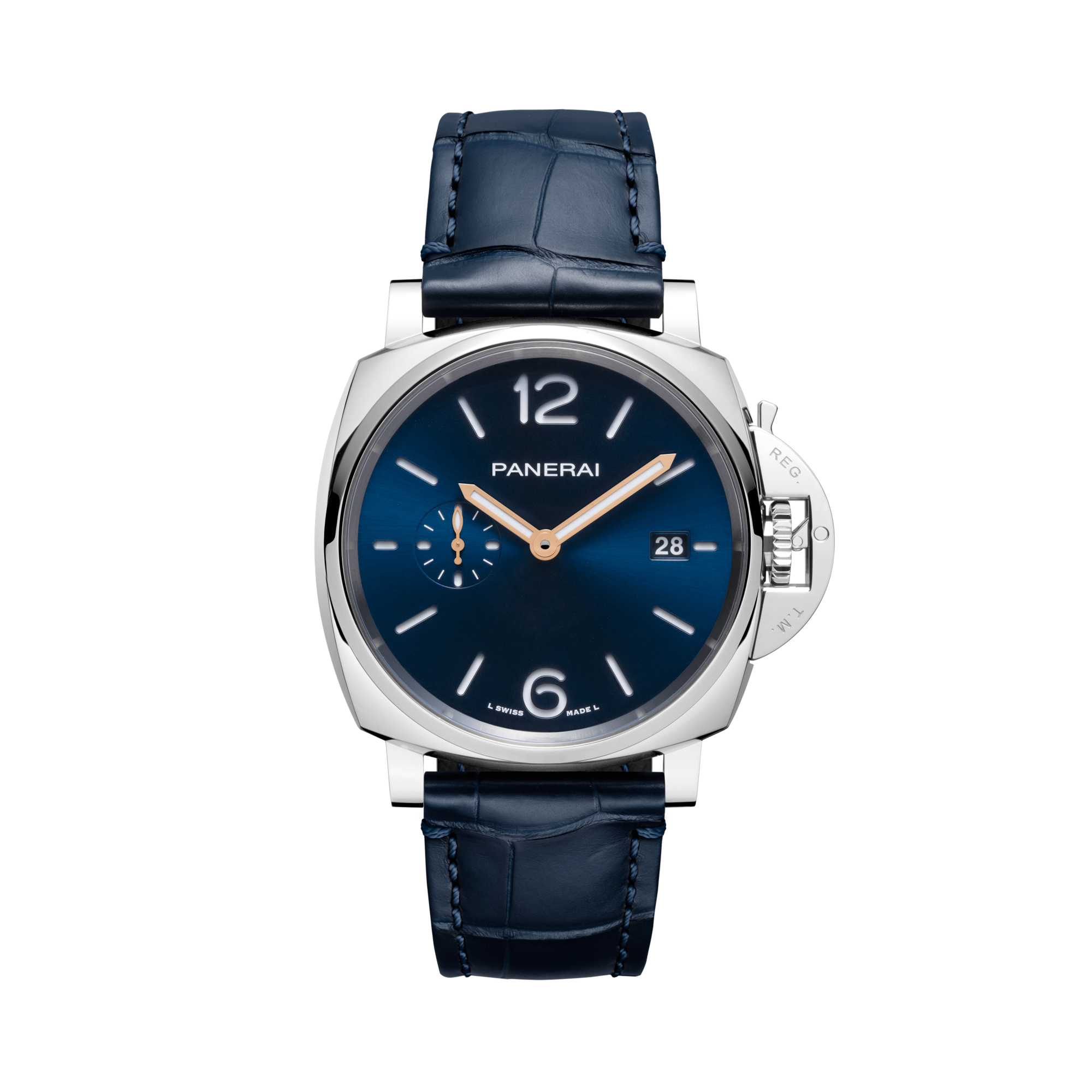 Panerai Luminor Due - 42mm 42mm, Blue Dial, Arabic/Baton Numerals_1