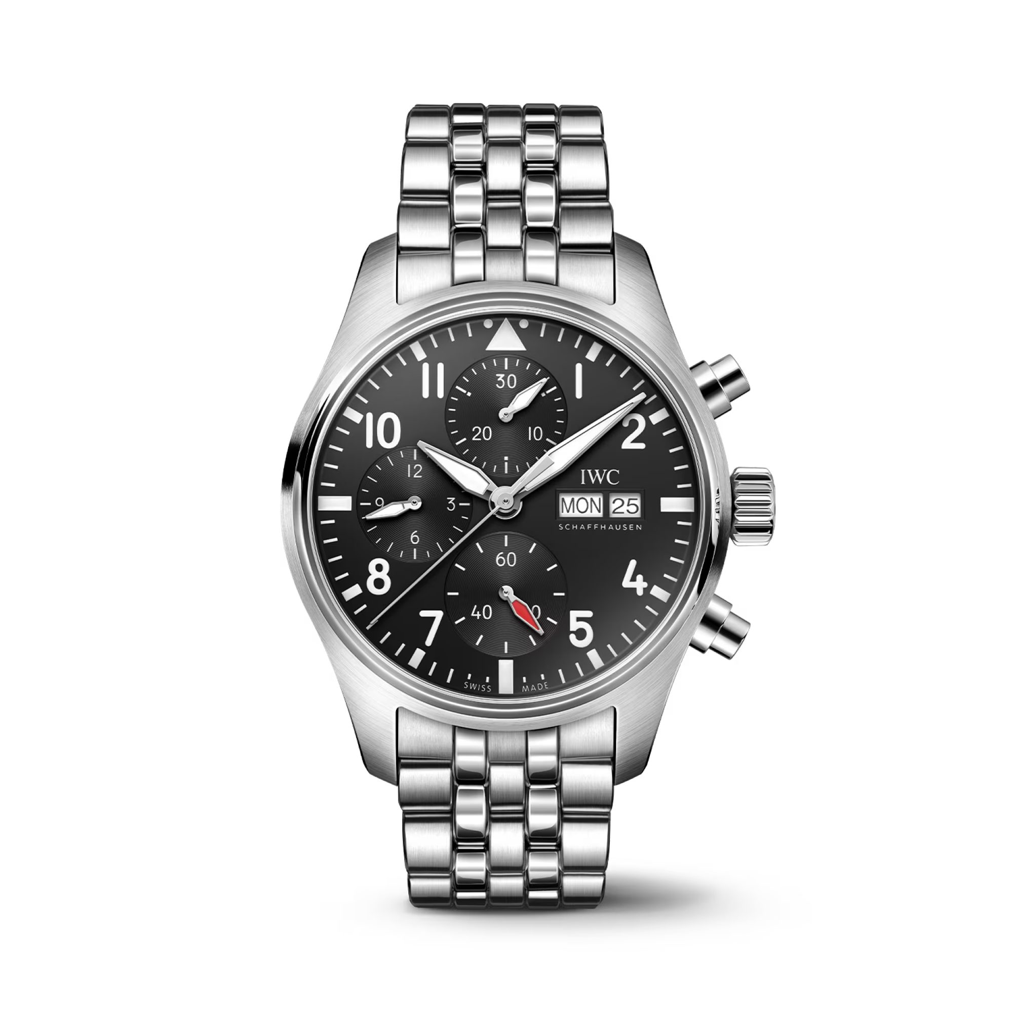 IWC Pilot's Chronograph 41 41mm, Black Dial, Arabic Numerals_1